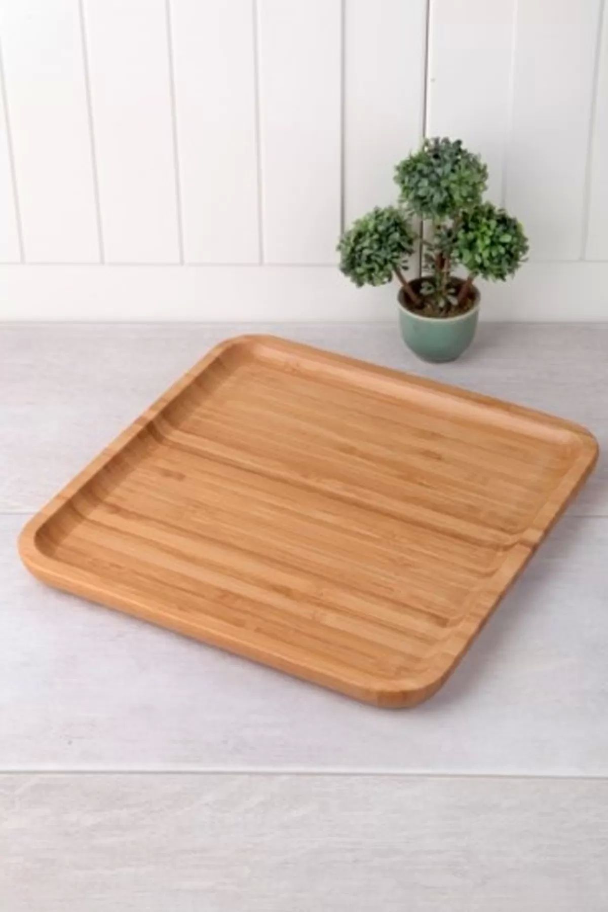 PRATİKOBA Kare Tabak 25cm Royaleks-KR2525