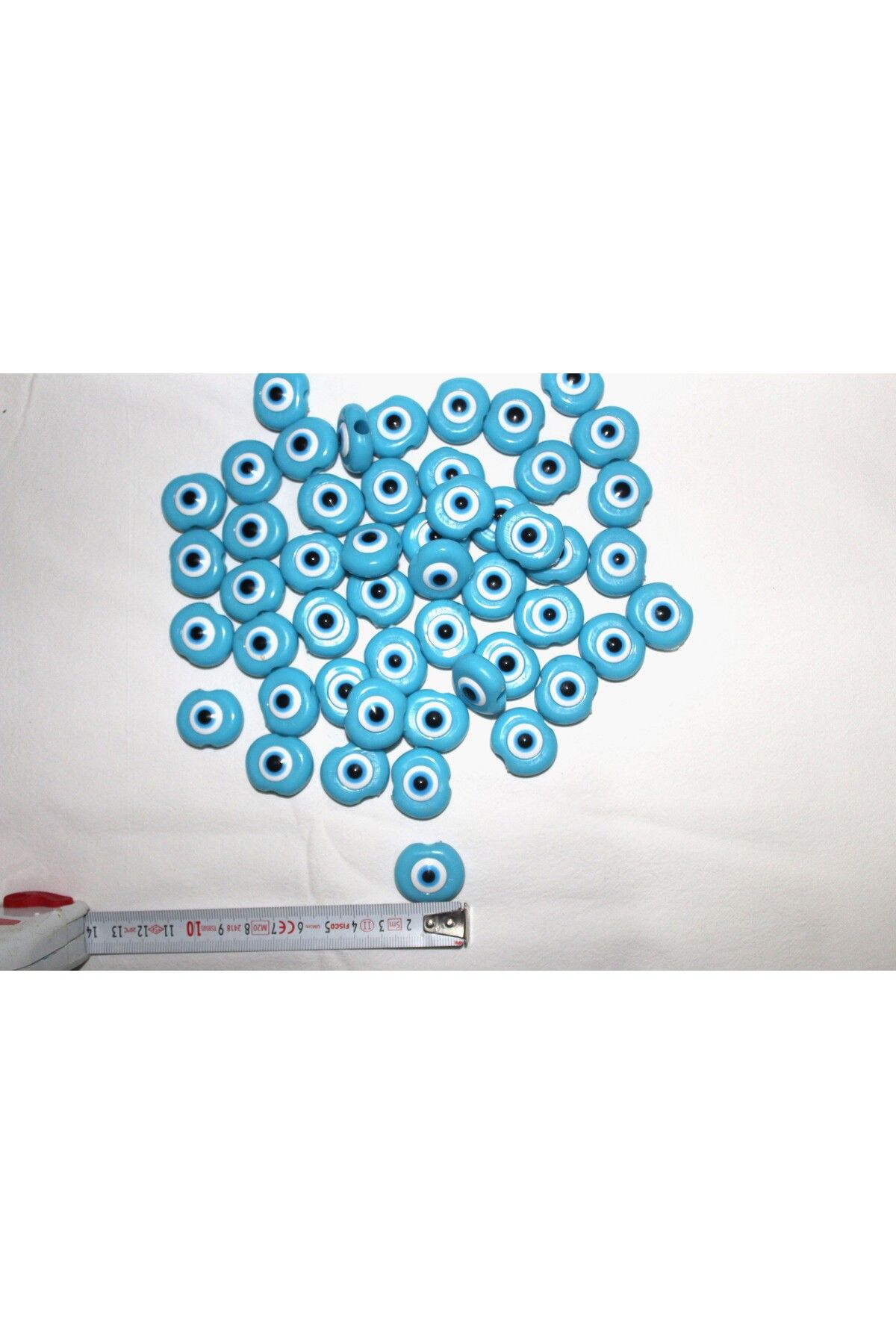 SDM Ticaret SDMTicaret 20 Adet Danagöz Plastik Nazar Boncuğu 2,5 Cm Büyük Boy