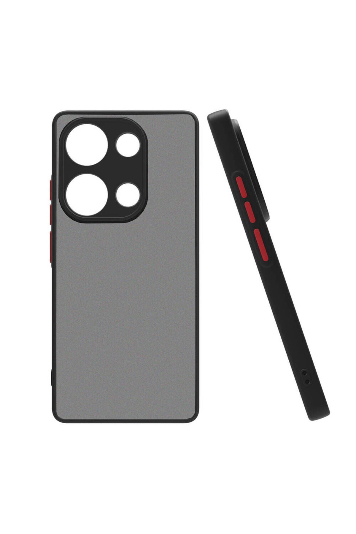 halkhouse Xiaomi Redmi Note 13 Pro 5G Kılıf Transparan Şeffaf İz Yapmaz Esnek Sert Silikon Şık hx Kapak