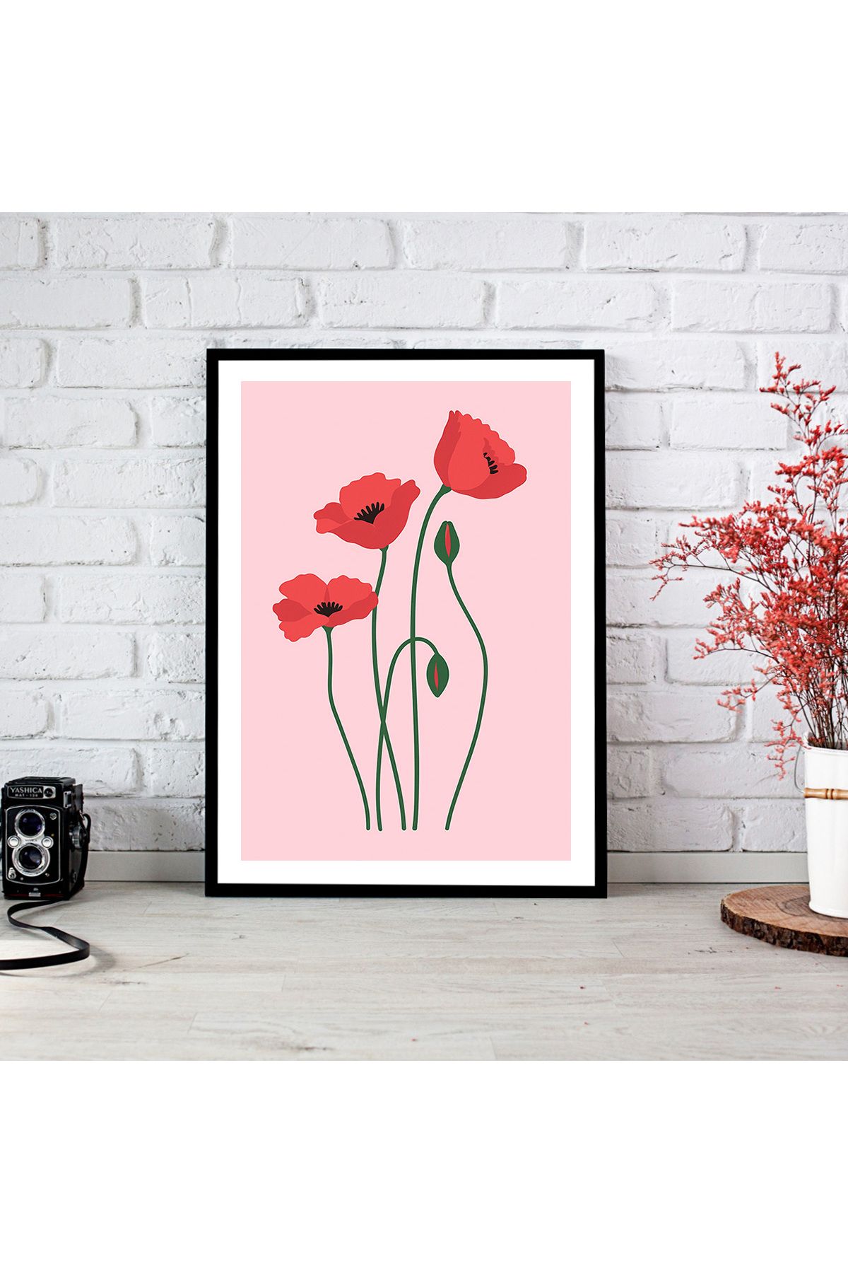woodsia Ahşap MDF Poster Tablo Çerçevesiz MDF_TEK1207
