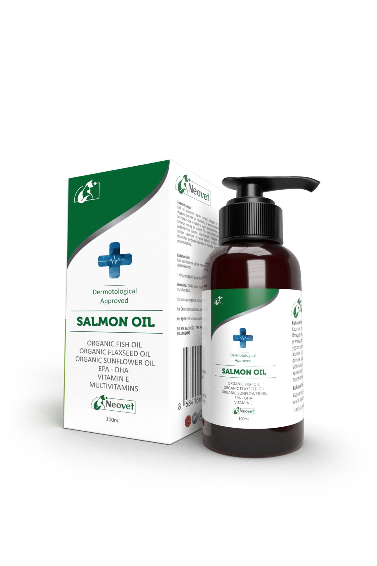 Neovet SALMON OİL (Yüksek Kalitede Balık Yağı)