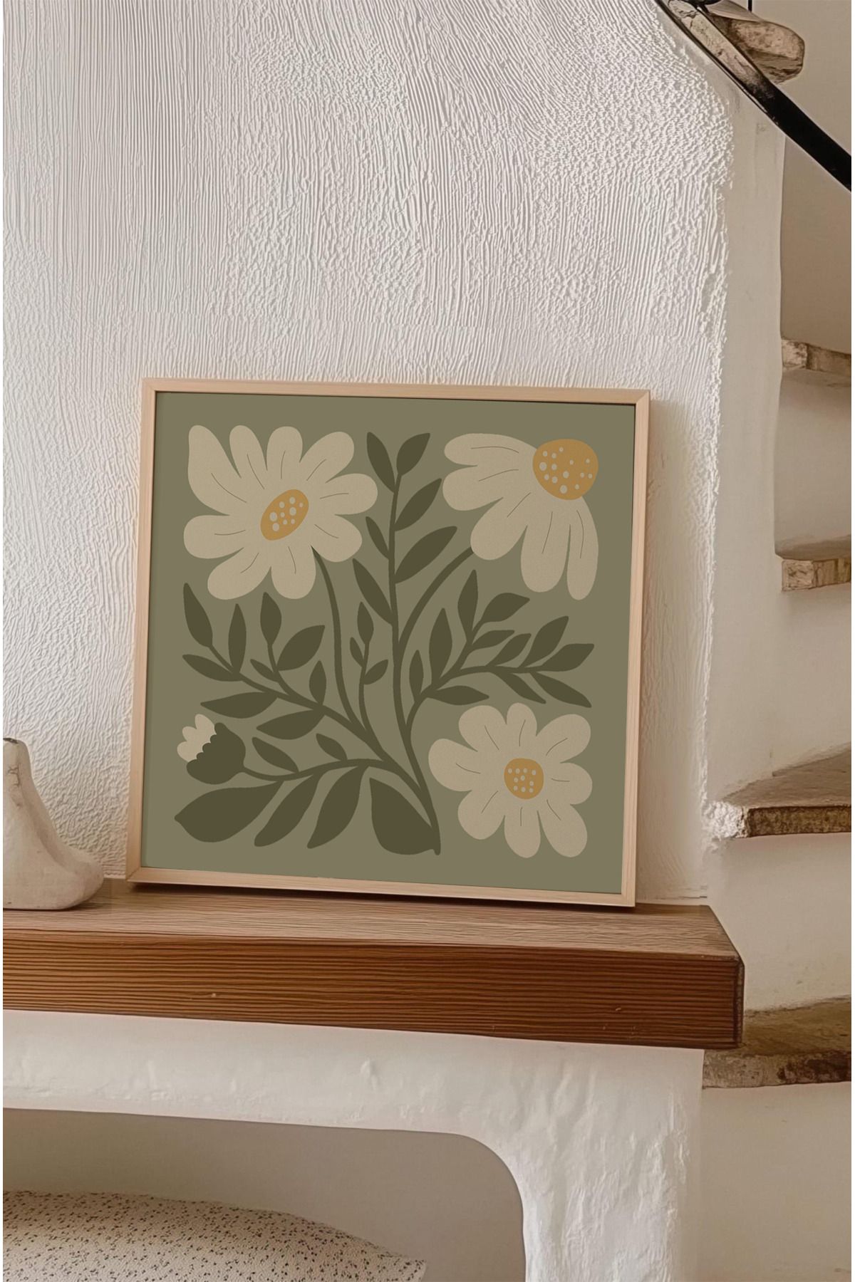 kutuTR Ahşap Çerçeveli Mdf KARE Tek Tablo (KENDİ TABLO SETİNİZİ OLUŞTURACAĞINIZ LİSTE) TX1043