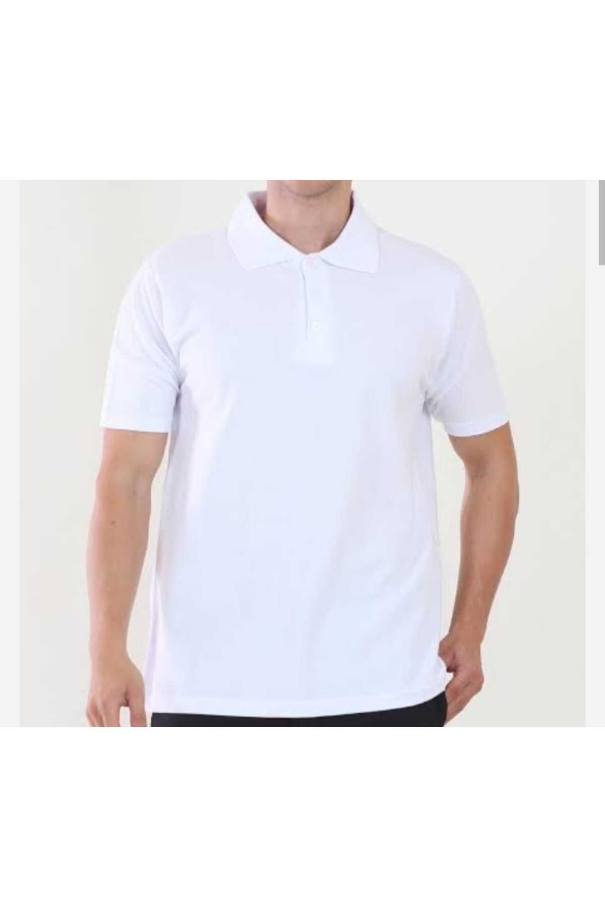 shop BEYAZ POLO YAKA T-SHİRT