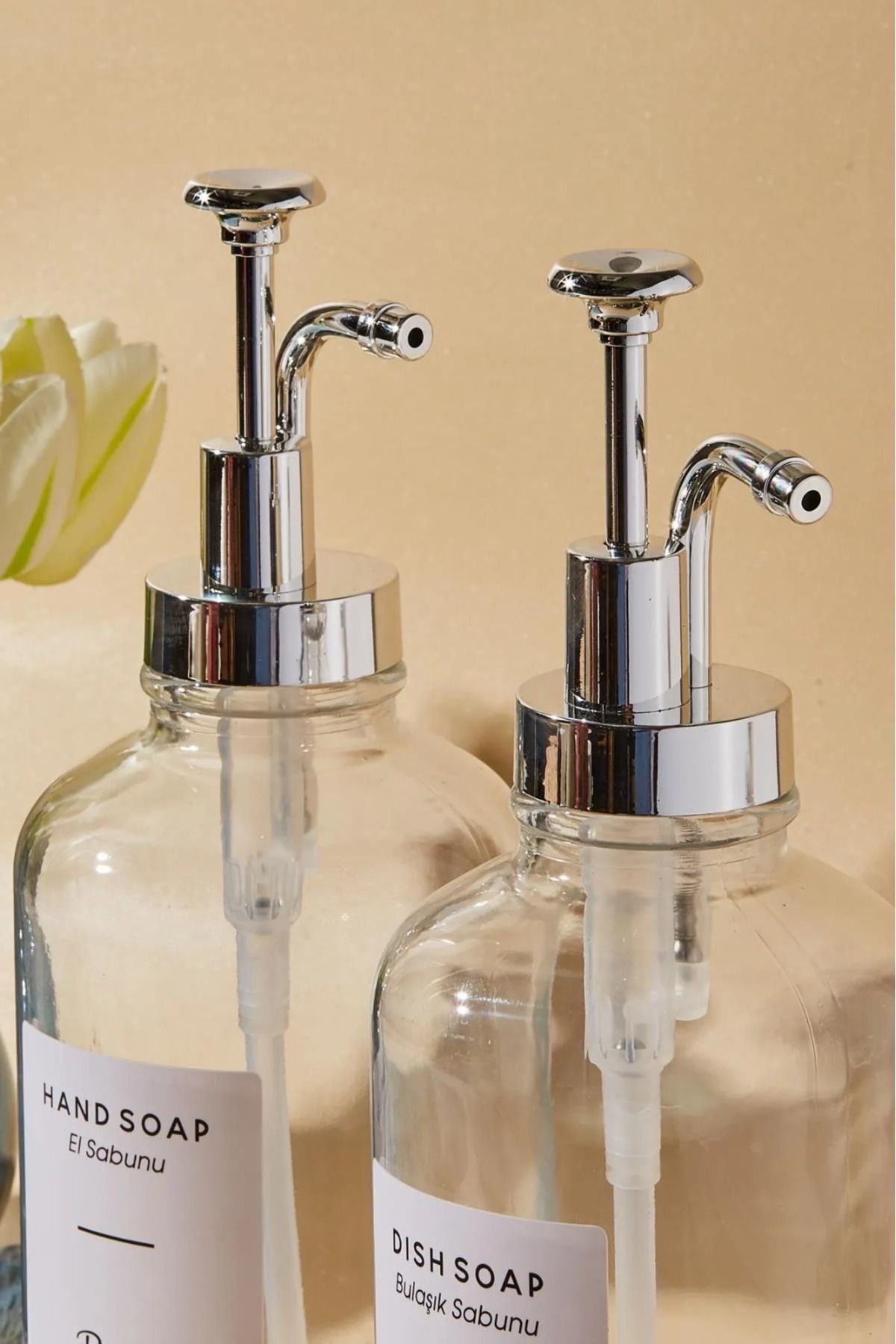 CENGİZ ÇEYİZ Diana 2'li 500 ml Sprey Cam Sıvı Sabunluk PER16963