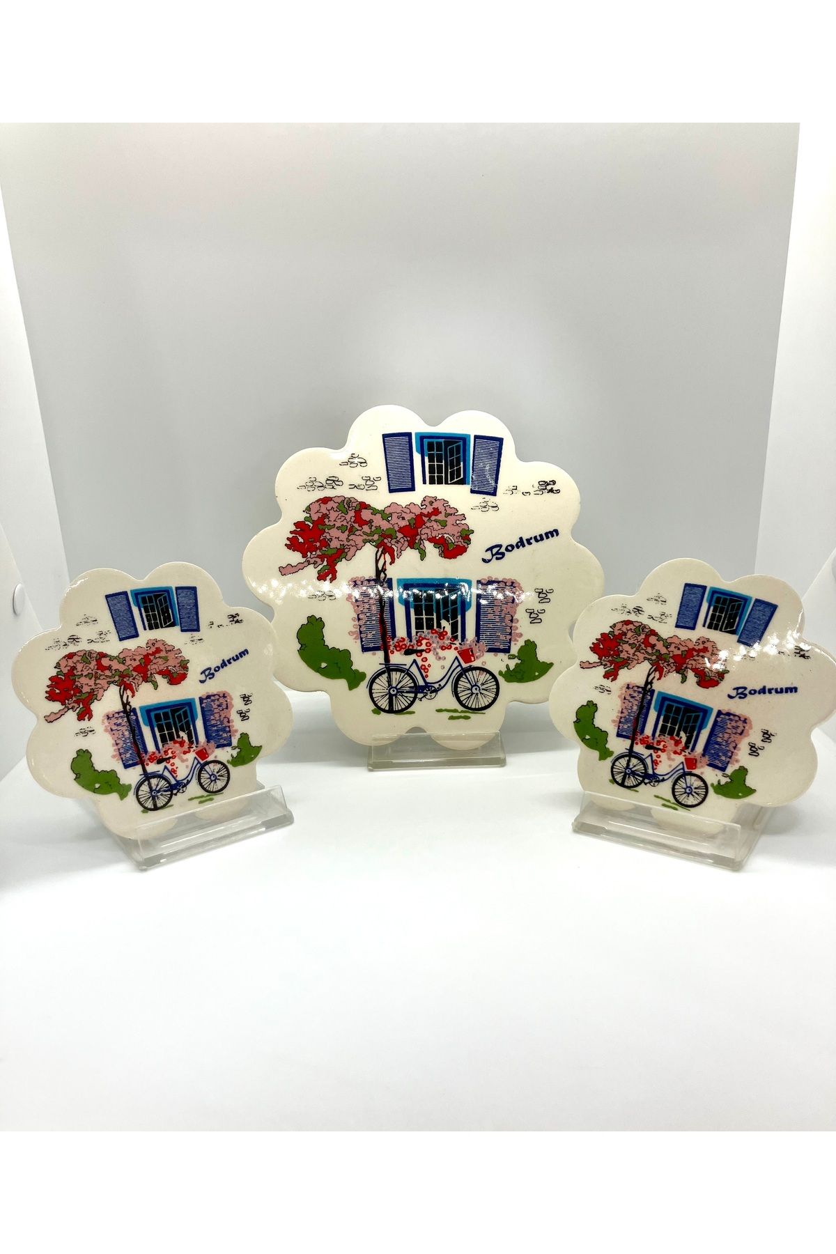 Store Seramik Nihale Bardak Altı Bodrum Set