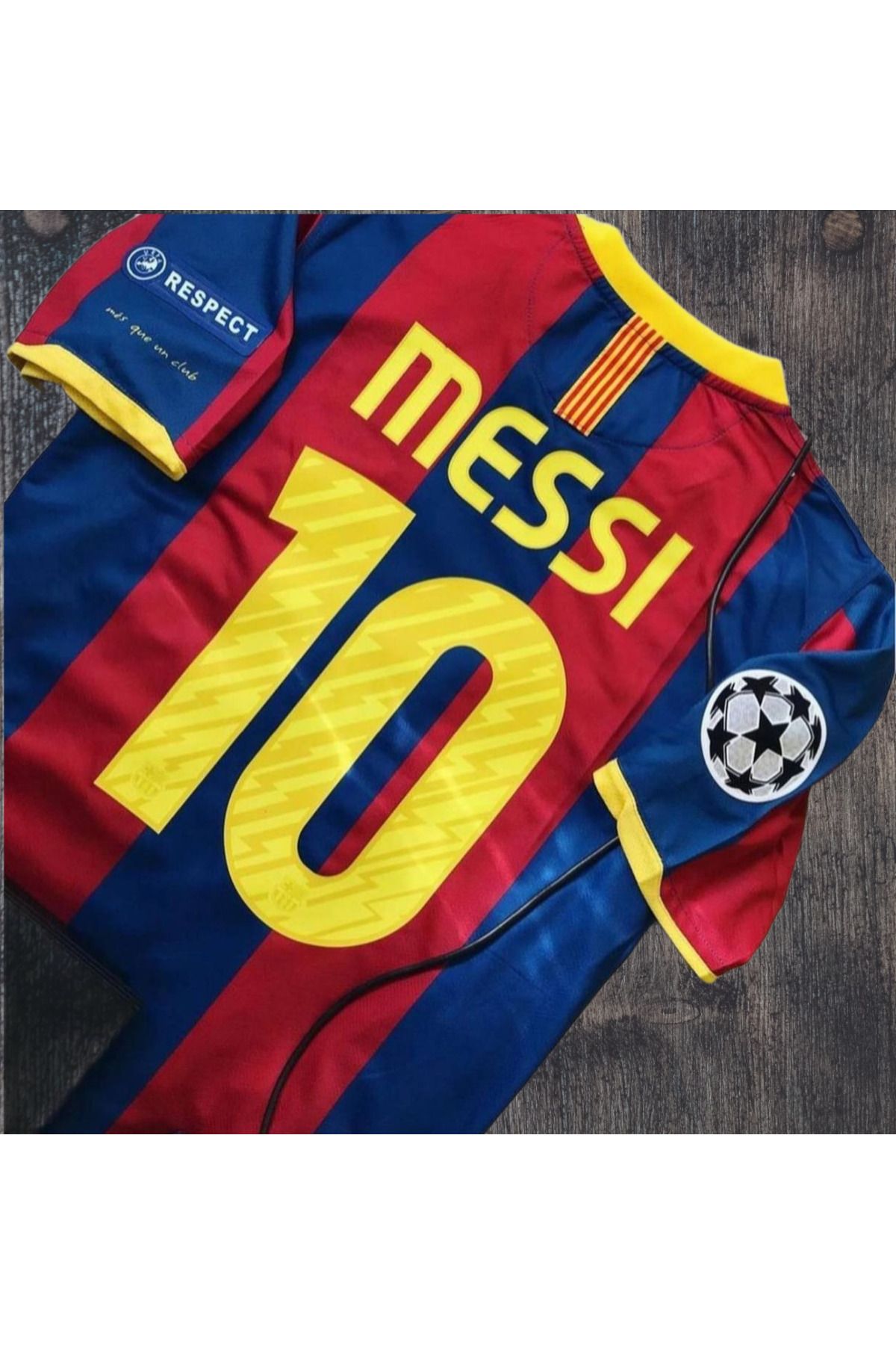 Alaturka Mix Barça MESSİ 2010-2011 Sezonu Şampiyonlar Ligi Finali Retro Maç Forması