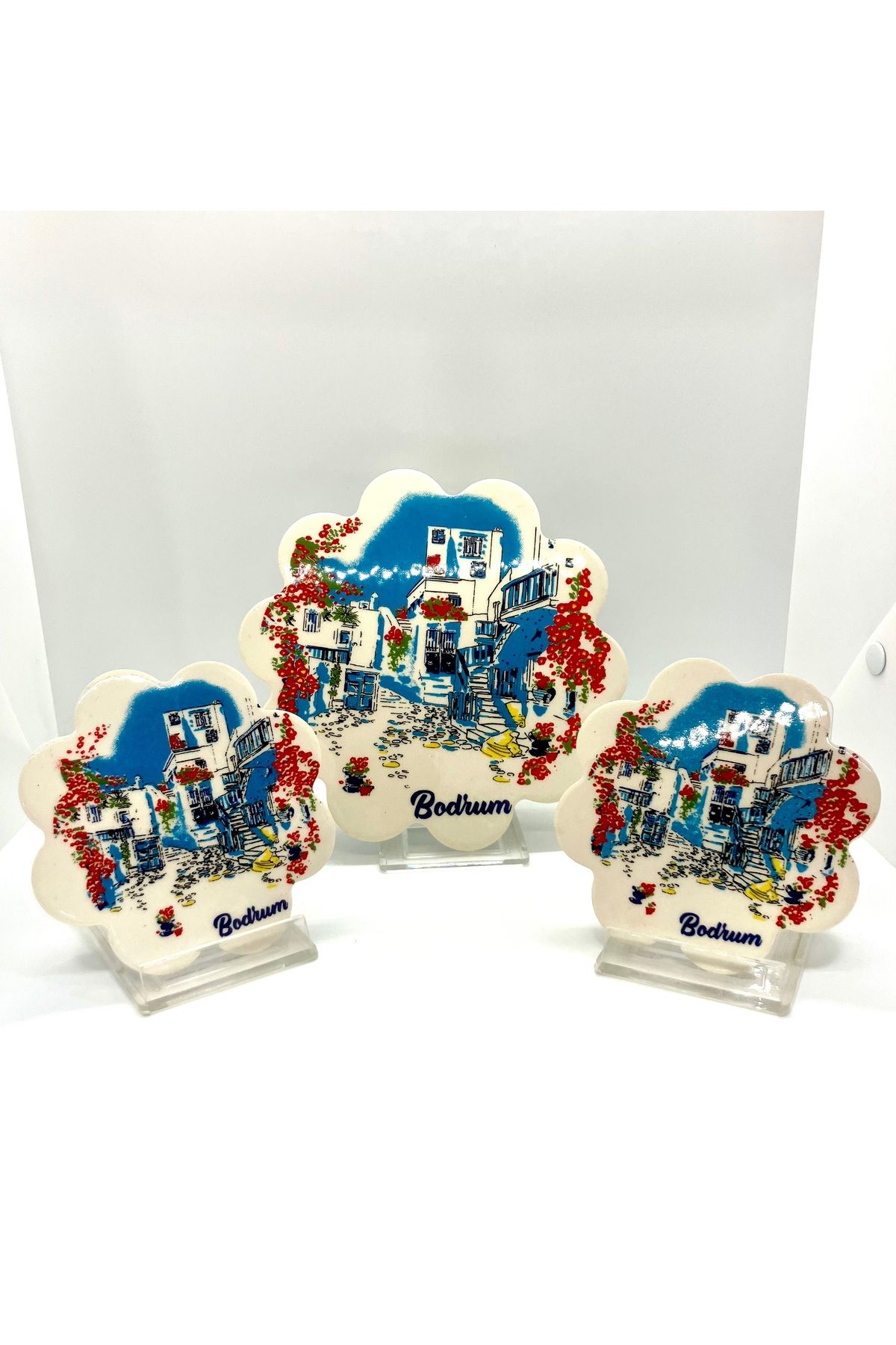 Store Seramik Nihale Bardak Altı Bodrum Seti