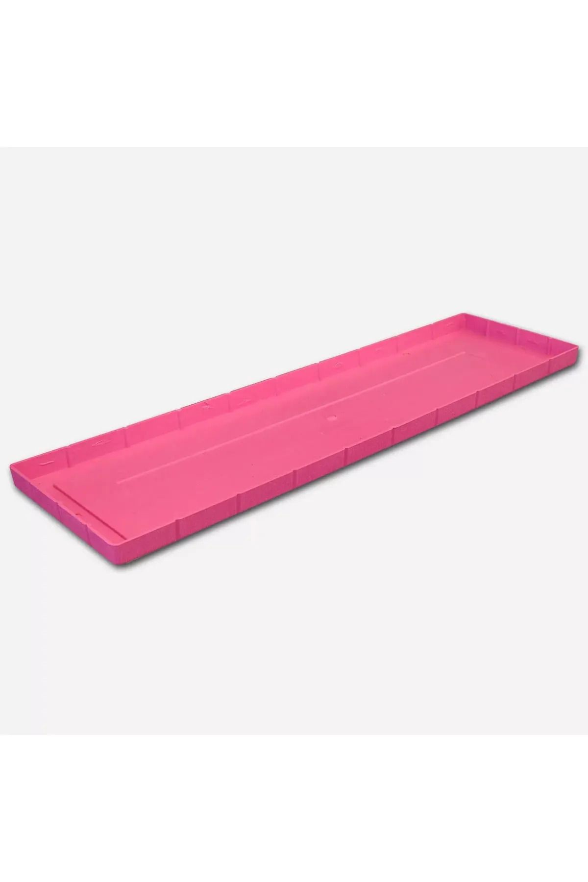 Özlider METAL ASKILI DİKDÖRTGEN SAKSI SETİ PEMBE 55 CM.
