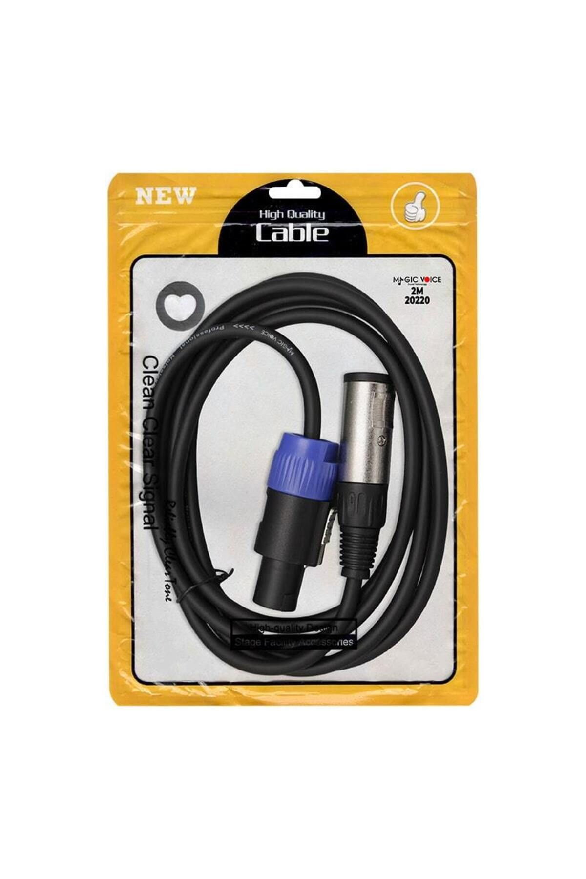 Vemora LD384 SPECON ERKEK - CANON DİŞİ ÇEVİRİCİ KABLO 2 METRE (5166)