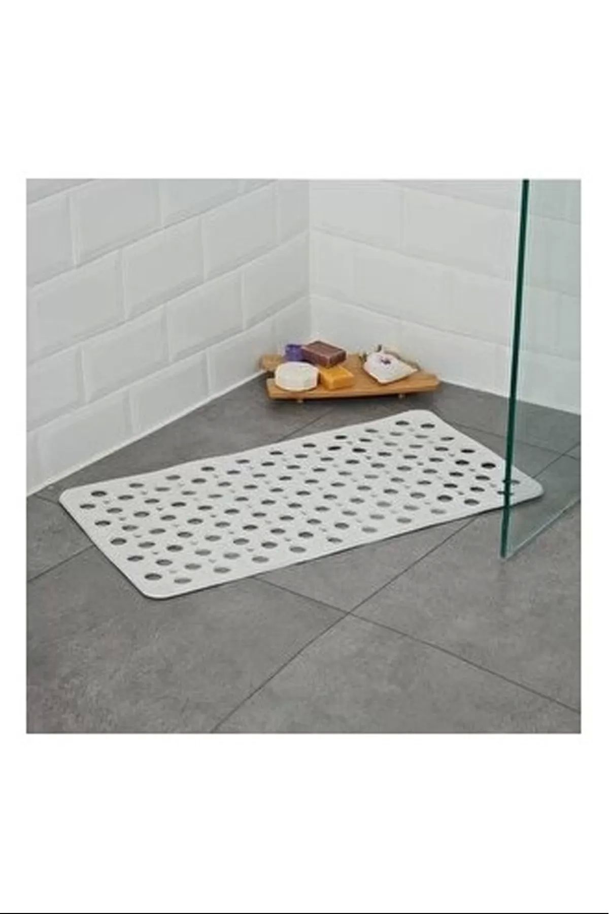 PRATİKOBA Taş Vantuzlu Banyo Paspası Royaleks-CLKN-1616