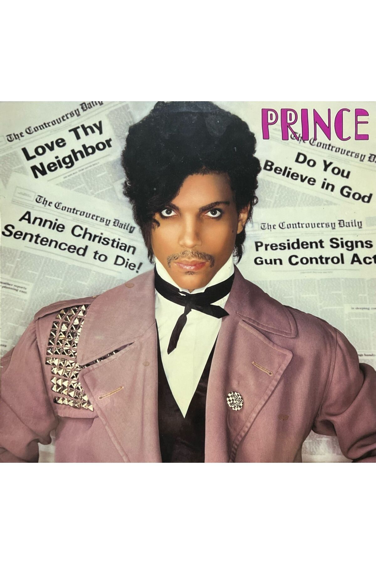 Plak İstasyonu Prince Controversy LP Plak