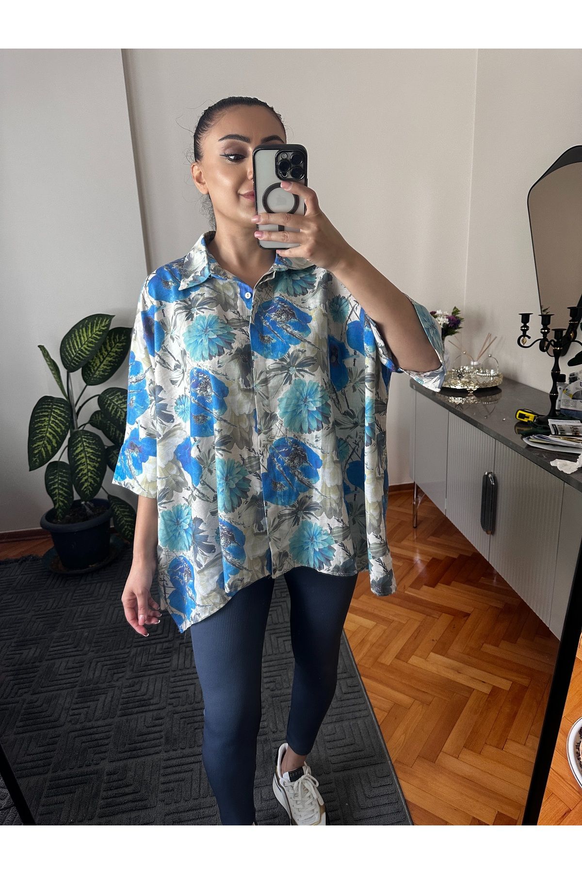ayriss Yarasa Kol Kadın Gömlek