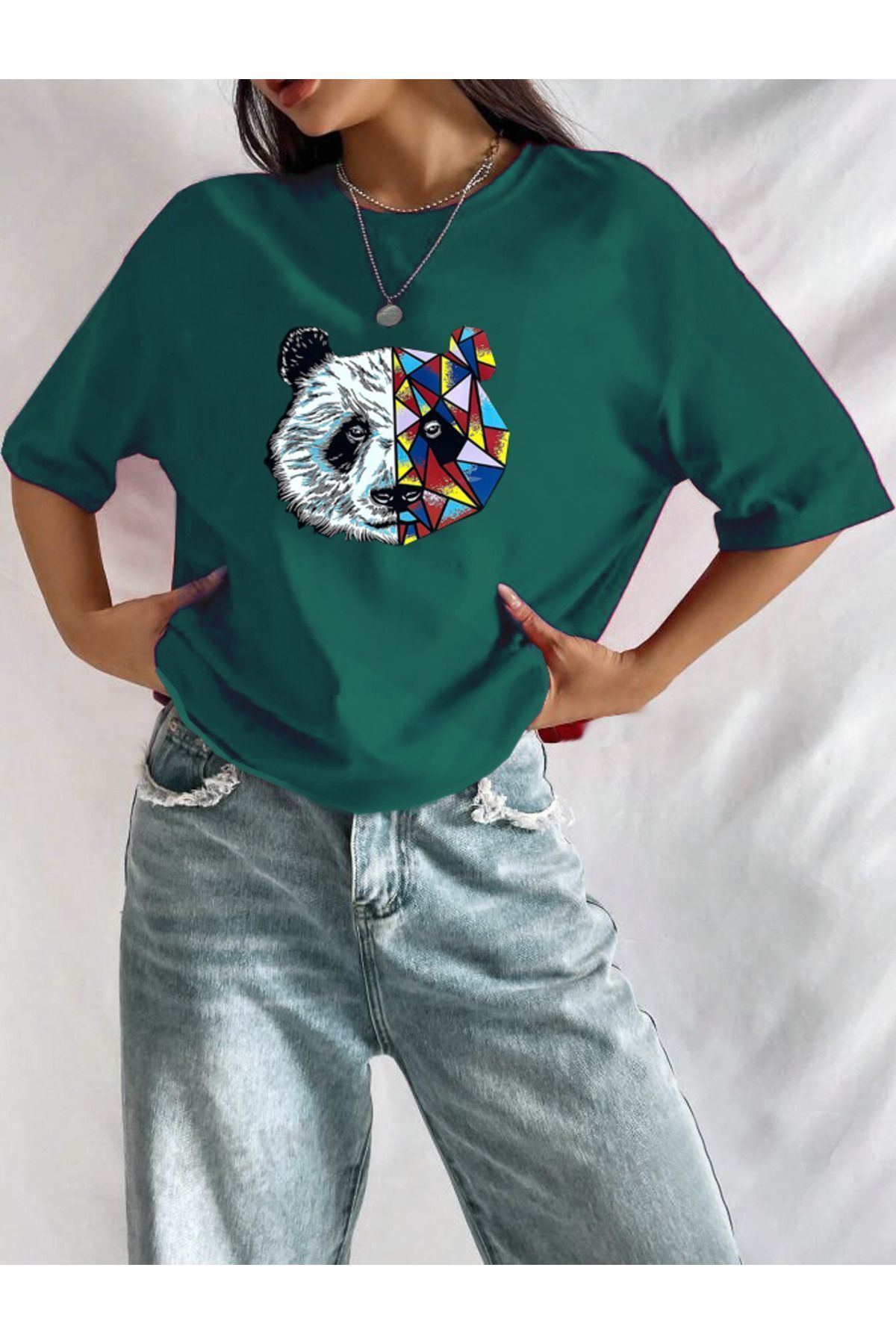Tarzsokak Unisex Panda Baskılı