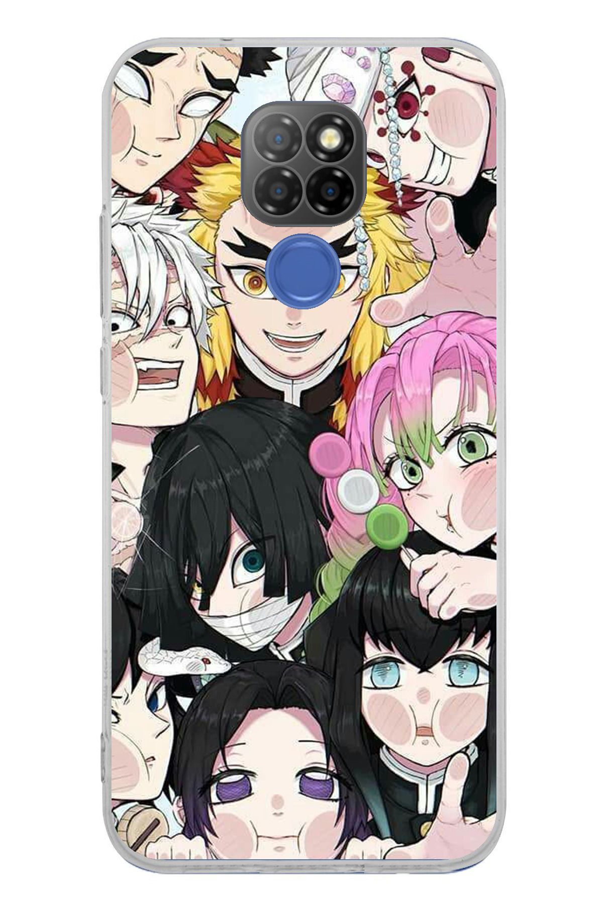 TechTree General Mobile GM 20 Uyumlu Demon Slayer Manga Şeffaf Silikon Kılıf
