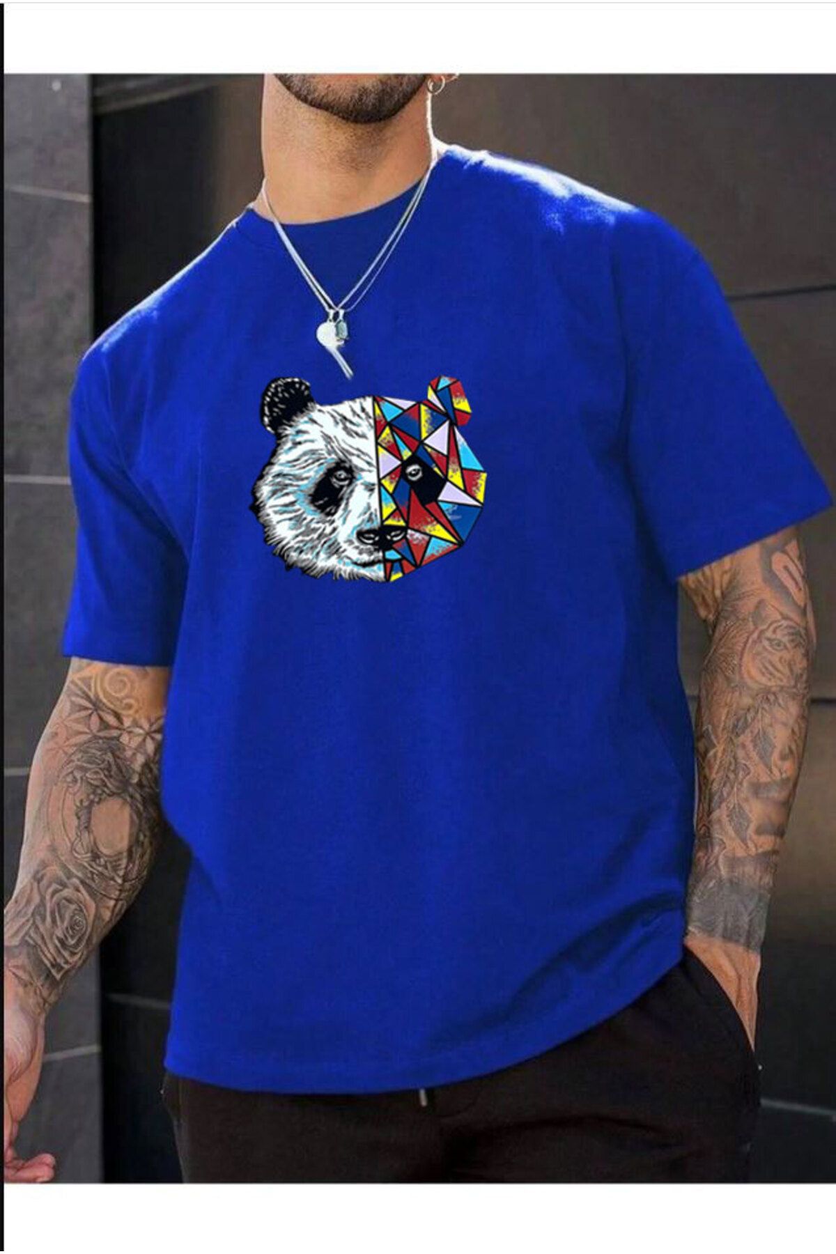 Tarzsokak Unisex Panda Baskılı