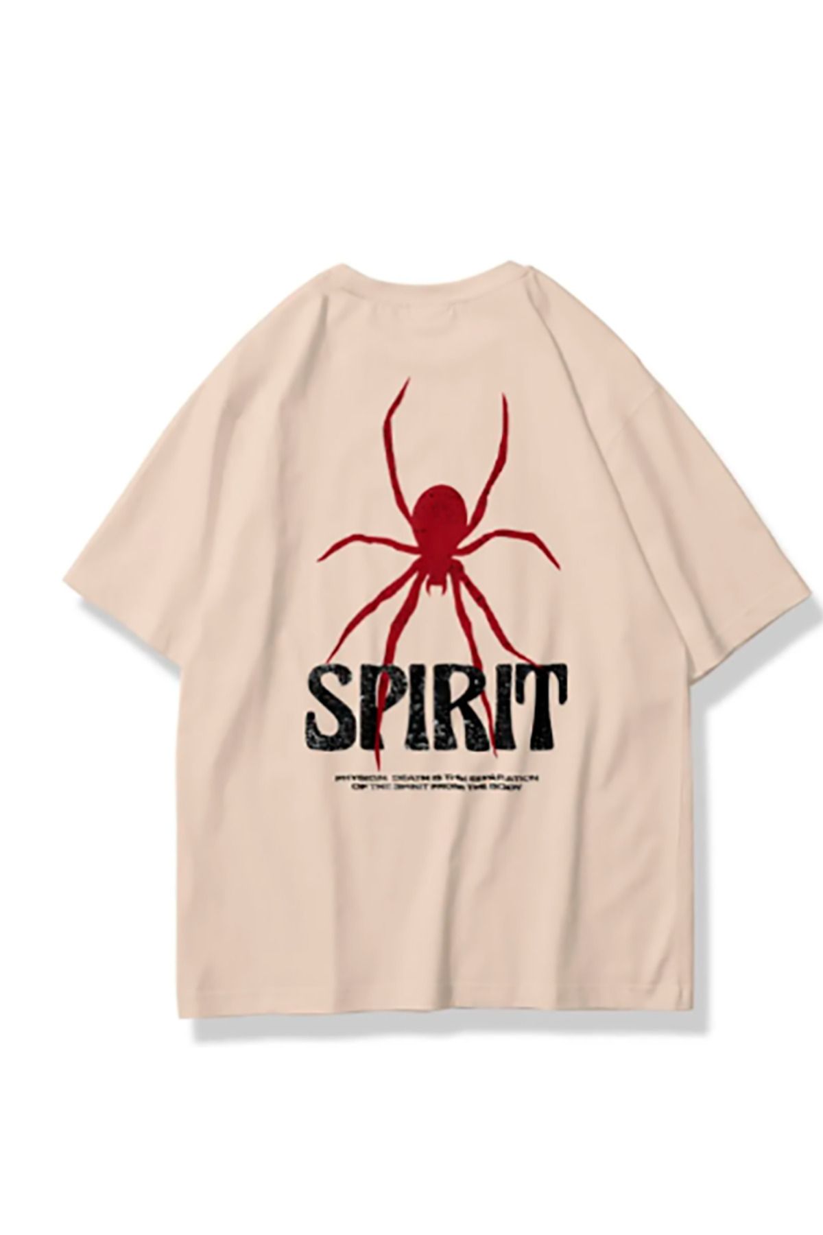 Tarzsokak Bej Spirit Baskılı