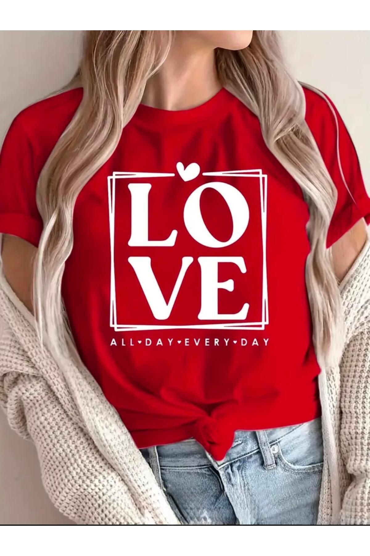 Tarzsokak LOVE YAZI BASKILI BASİC