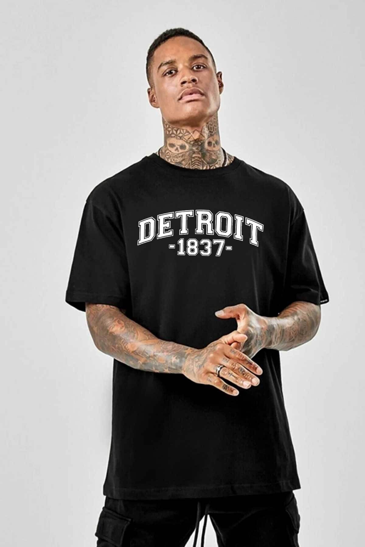 Tarzsokak Unisex Detroit Baskılı