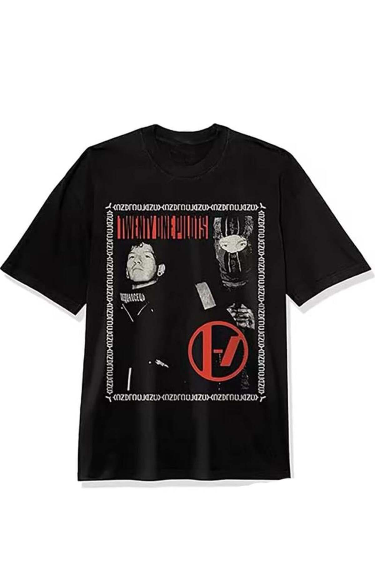 BALİNA Siyah Twenty One Pilots Framed In Comfort Colors Unisex T-shirt THE SOLO