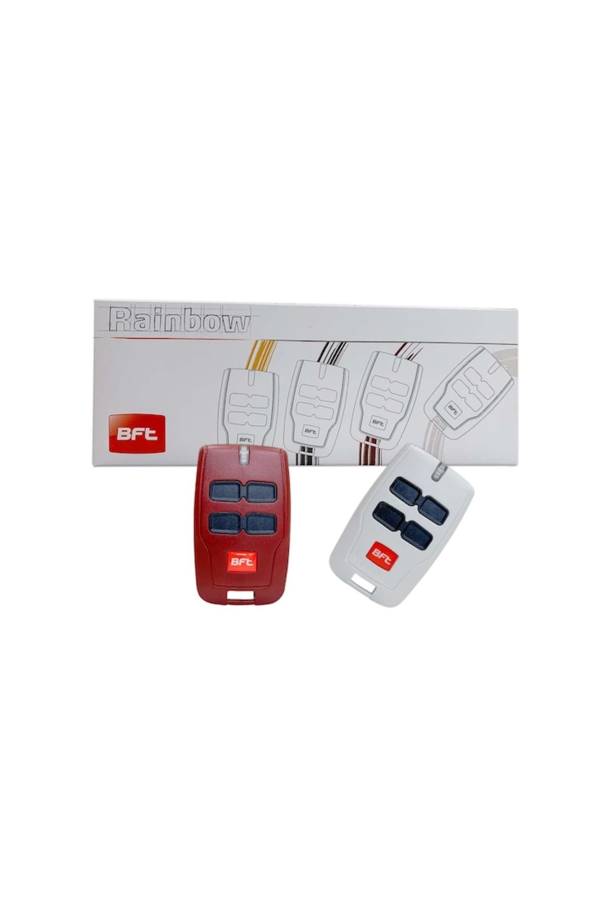 Bft-Set 4 remote controls, BFT, Mitto 4 Rainbow, for gate and garage door automation 3