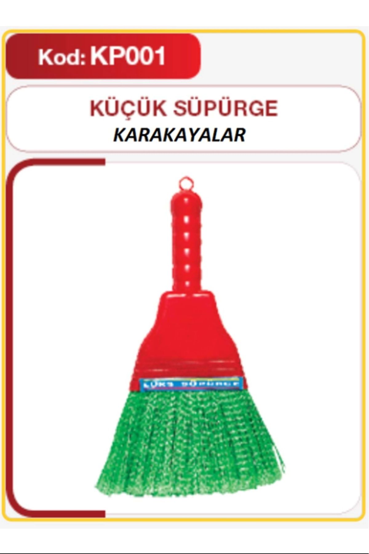 PRATİKOBA Plastik Süpürge Küçük Royaleks-KP-001