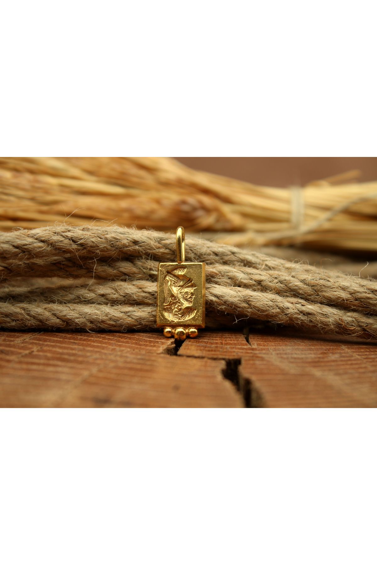 alpsilverart 925 Ayar Gümüş Antik Sikke Figürlü El Yapımı Kolye | Vintage Stil Kadın Takı