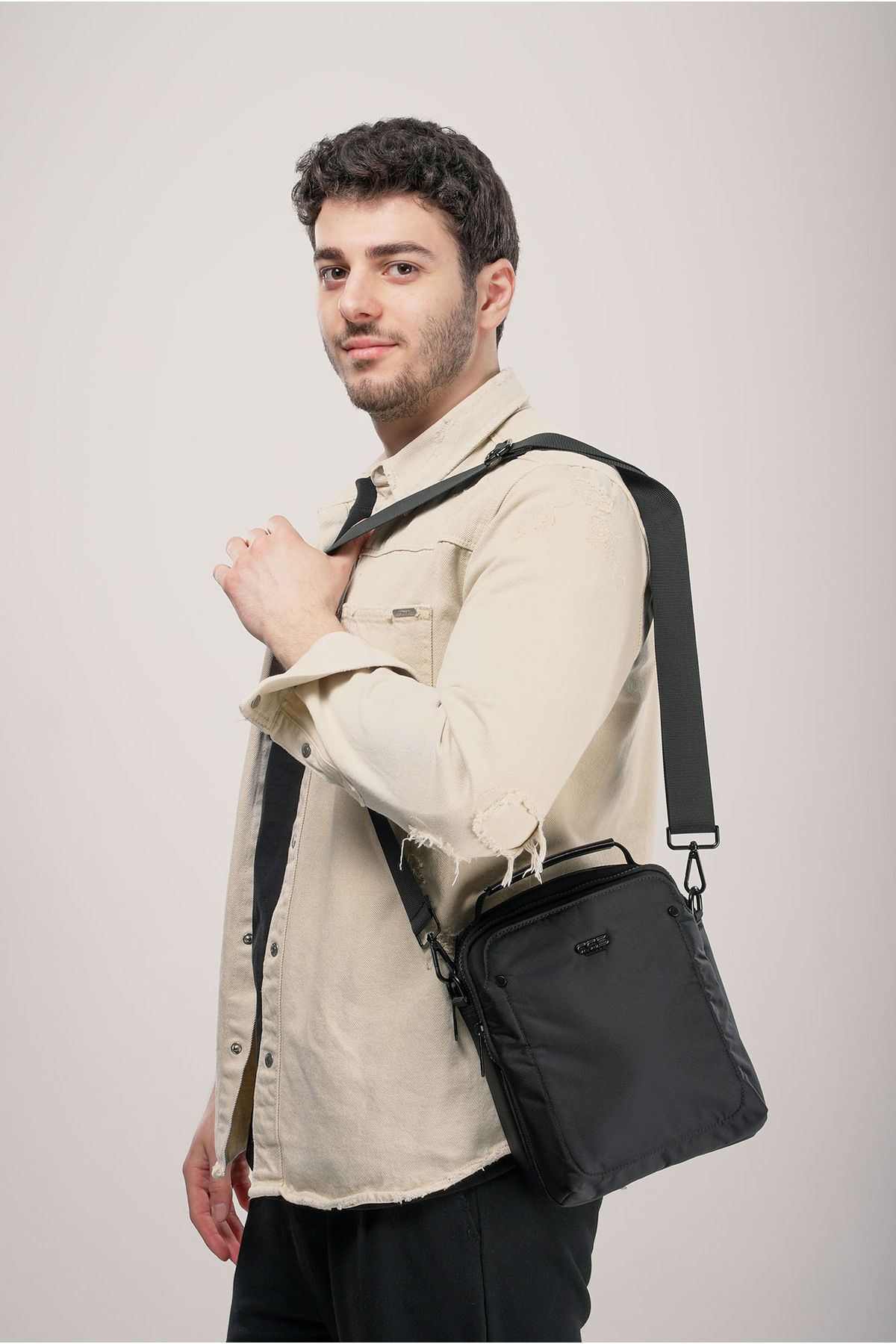 ÇÇS ÇÇS ERKEK ÇAPRAZ ÇANTA CCS31586 Siyah