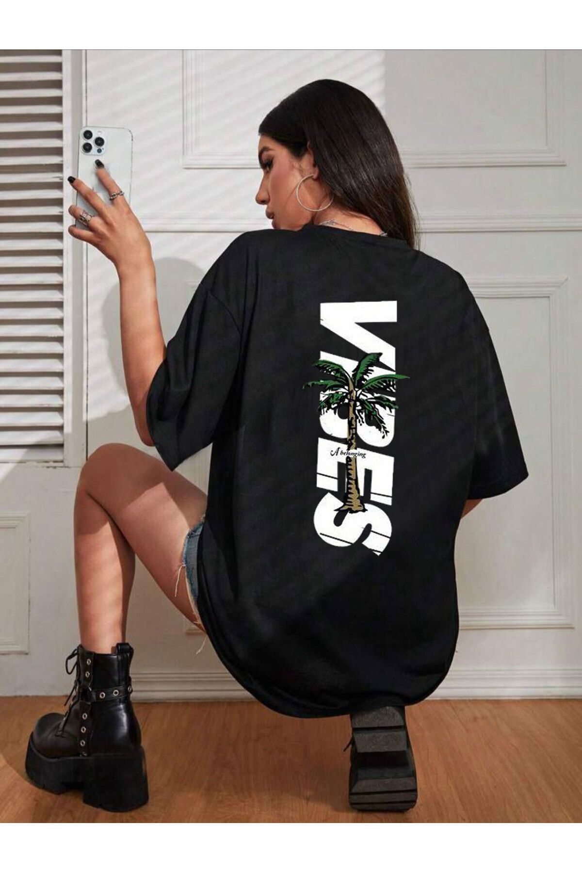 Tarzsokak Vibes Baskılı Unisex
