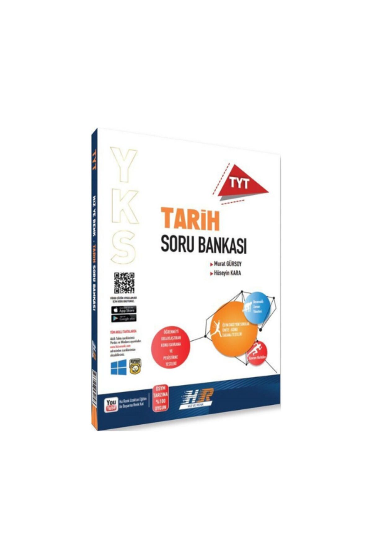 Miray Yayınları 2025 hız ve renk tyt tarih soru bankası