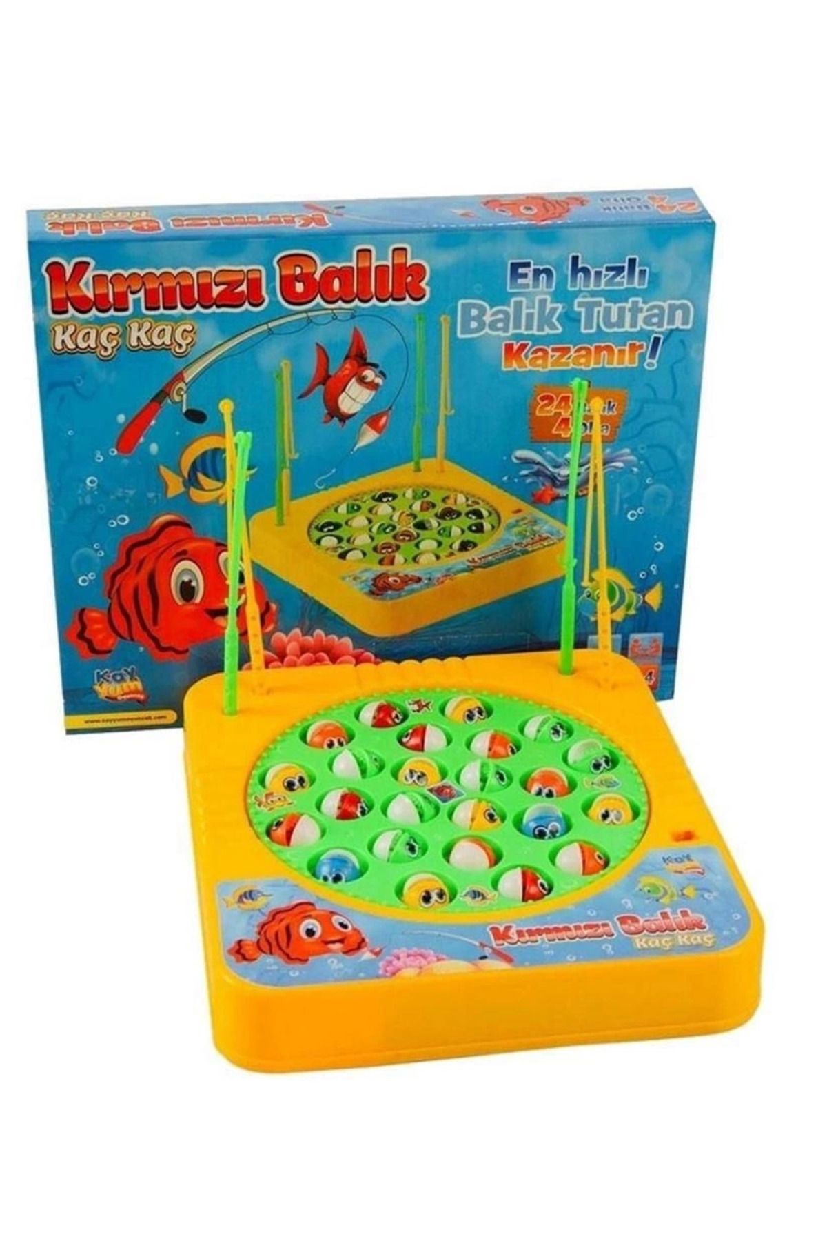 MELFSHOP KAY-4010 PİLLİ KIRMIZI BALIK OYUNU -VRD