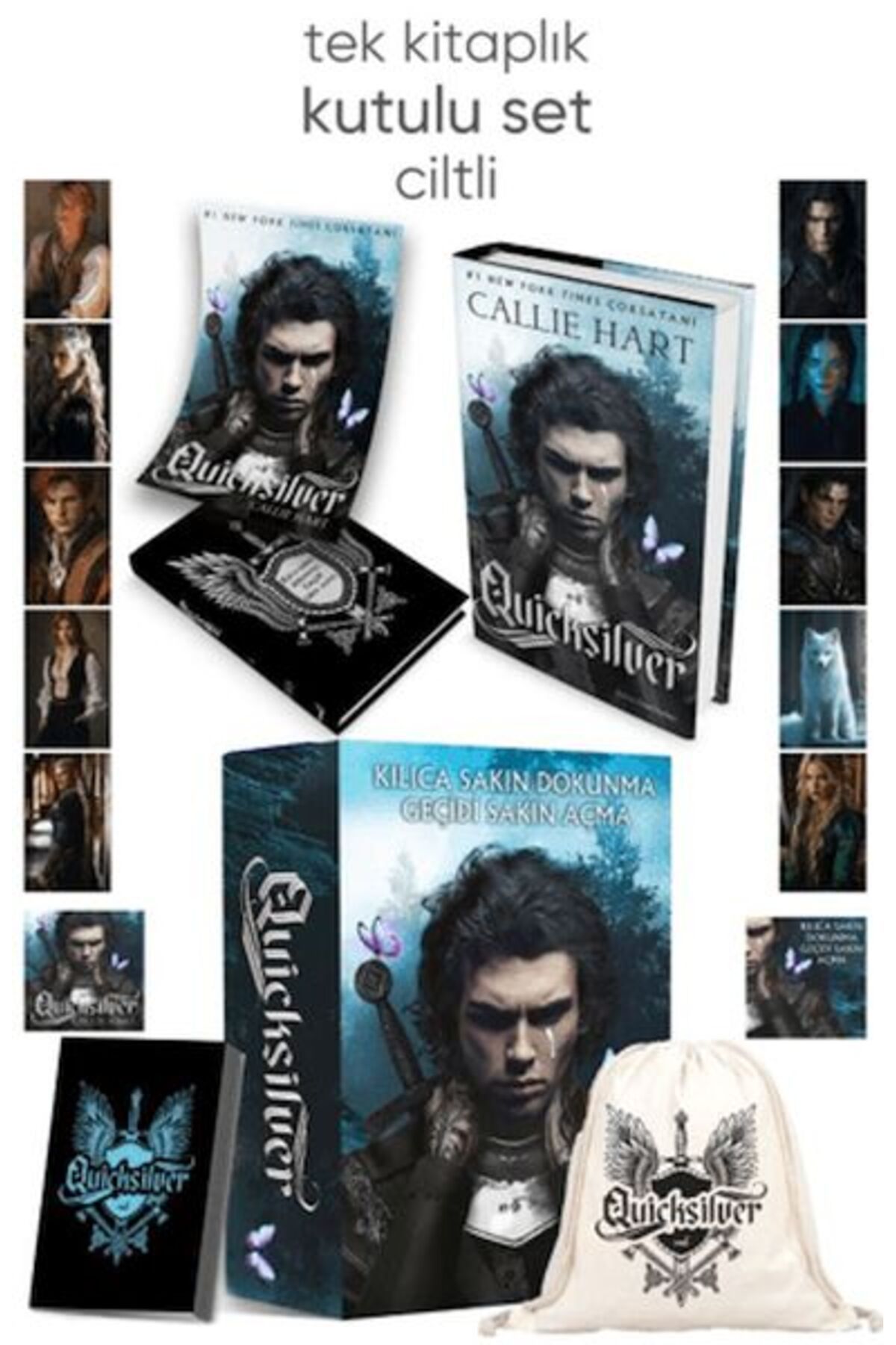 Nan Kitap Ouicksilver Kutulu Set (Ciltli)