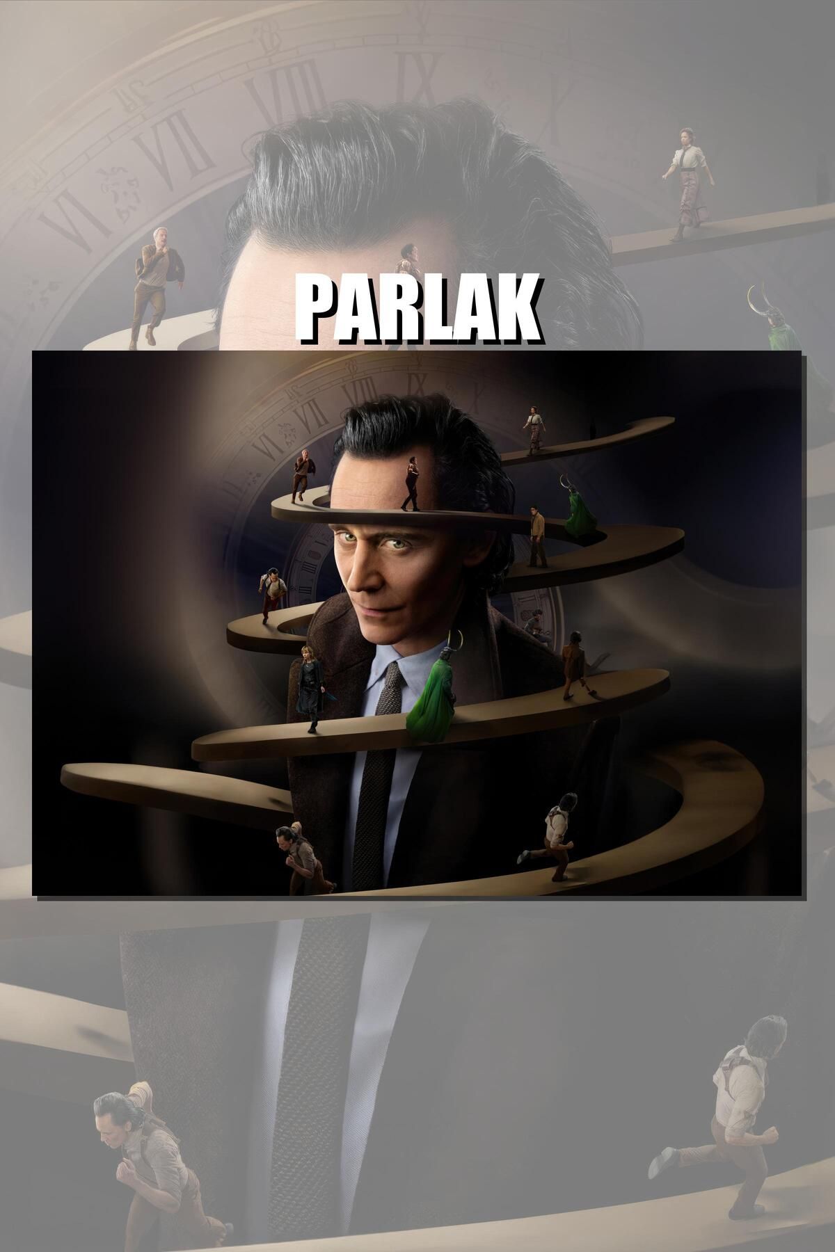CALLWOOD Loki Çerçevesiz Dizi Posteri - Duvar Kağıdı Yüksek Kaliteli Baskı
