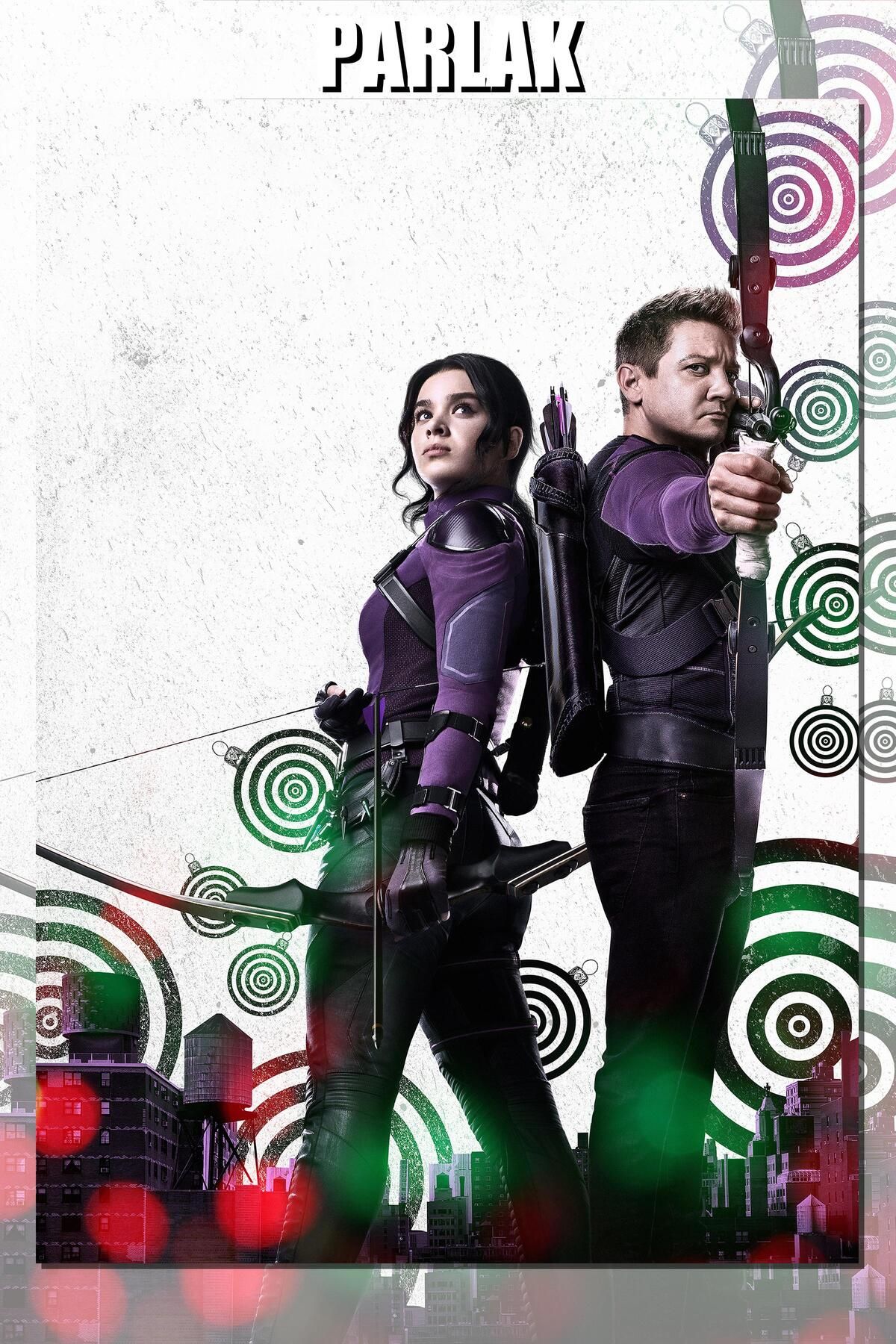 CALLWOOD Hawkeye Çerçevesiz Dizi Posteri - Duvar Kağıdı Yüksek Kaliteli Baskı
