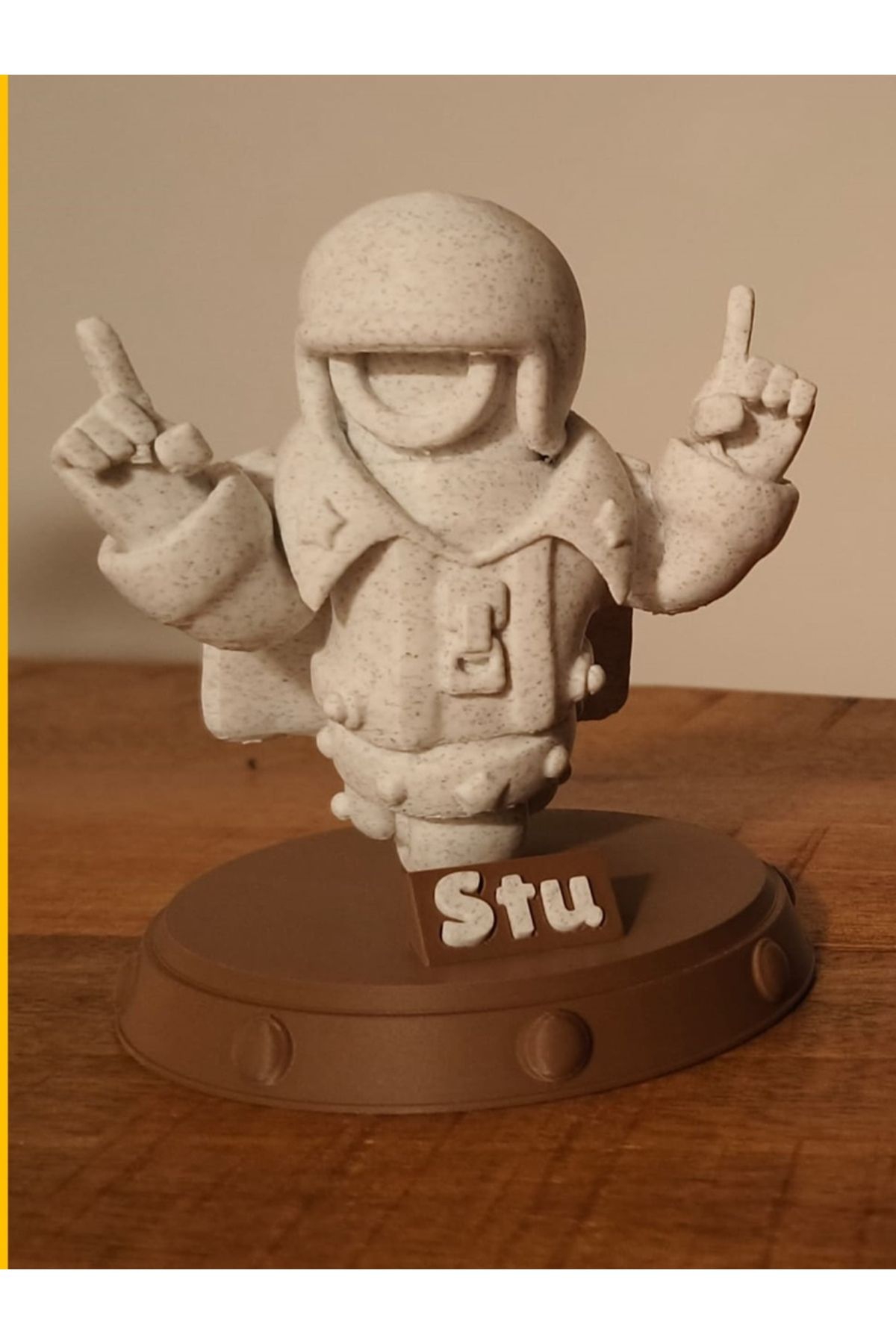 kast3d BRAWL STARS - Stu Karakteri Figürü 12 cm