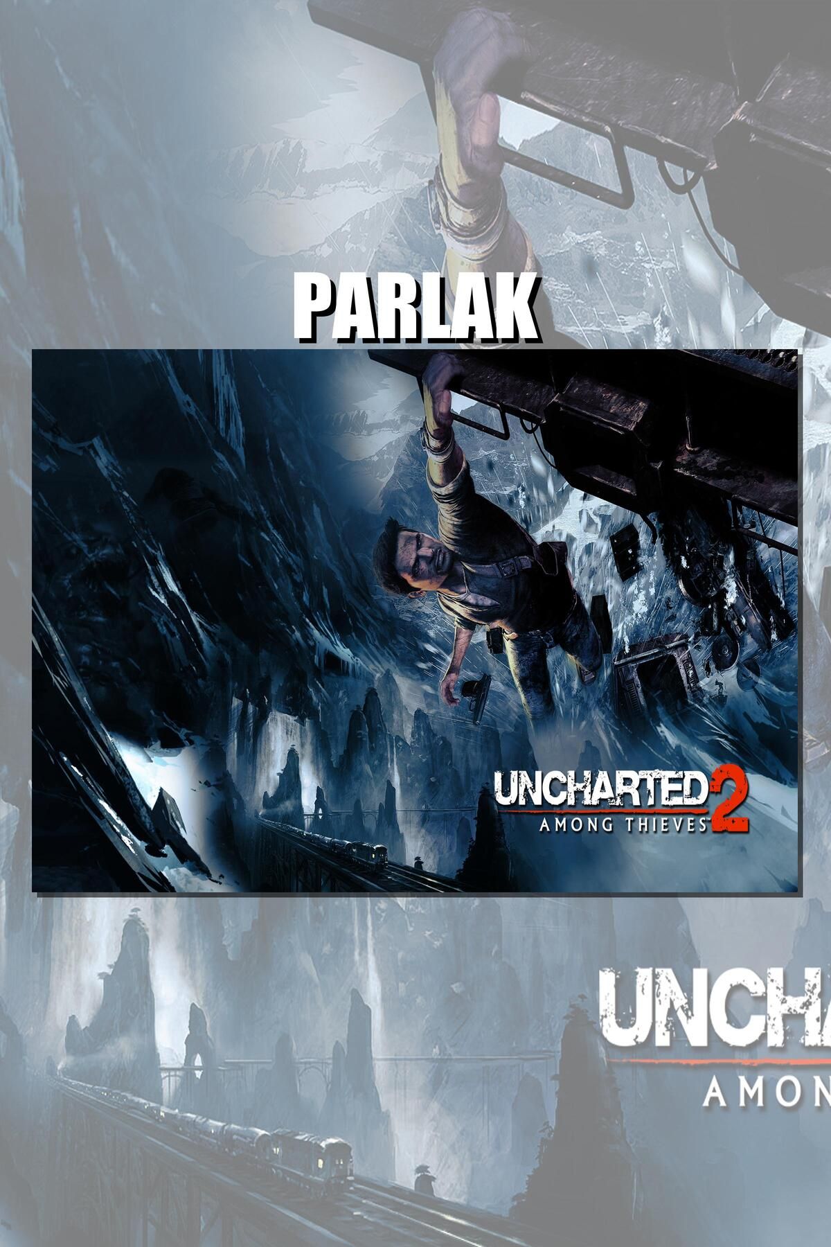 CALLWOOD Uncharted Serisi Çerçevesiz Oyun Posteri - Duvar Kağıdı Yüksek Kaliteli Baskı