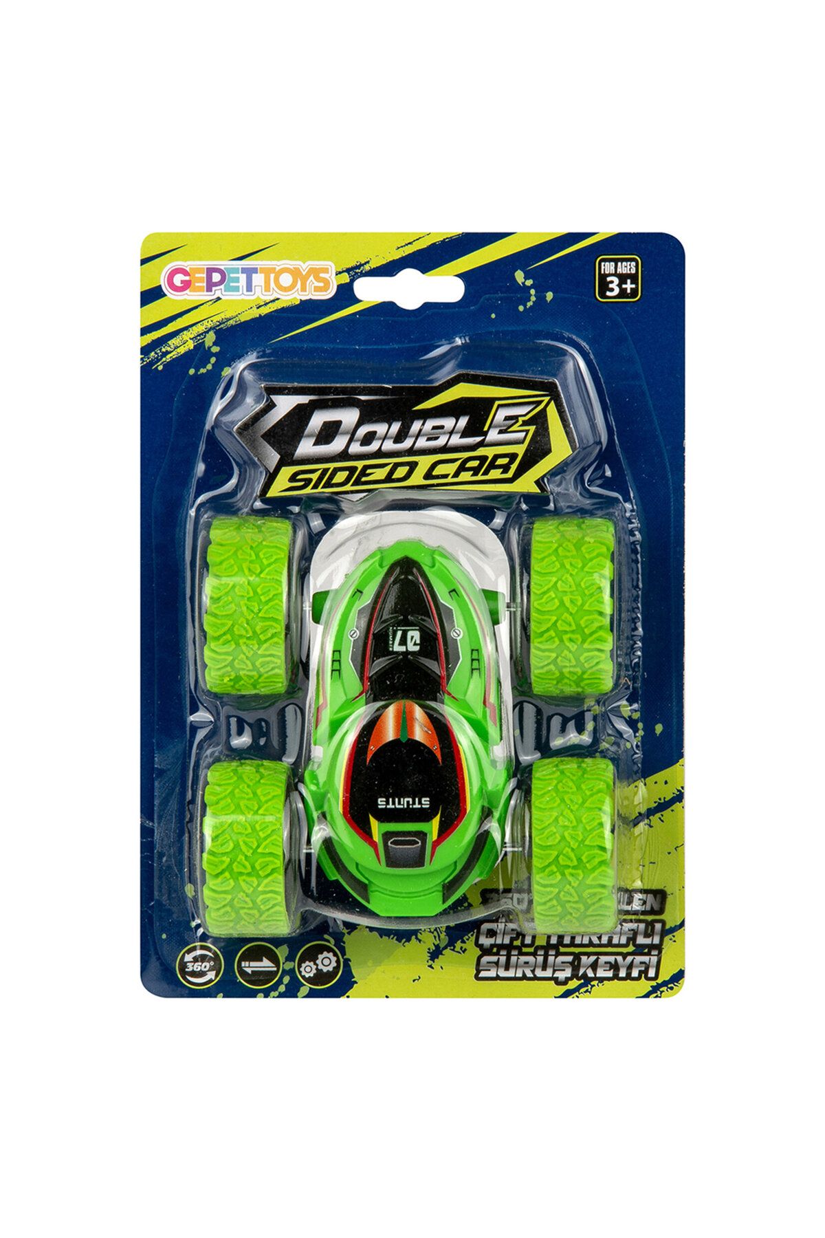 MATMEL Gepettoys Çift Taraflı Gidebilen 4X4 Araba