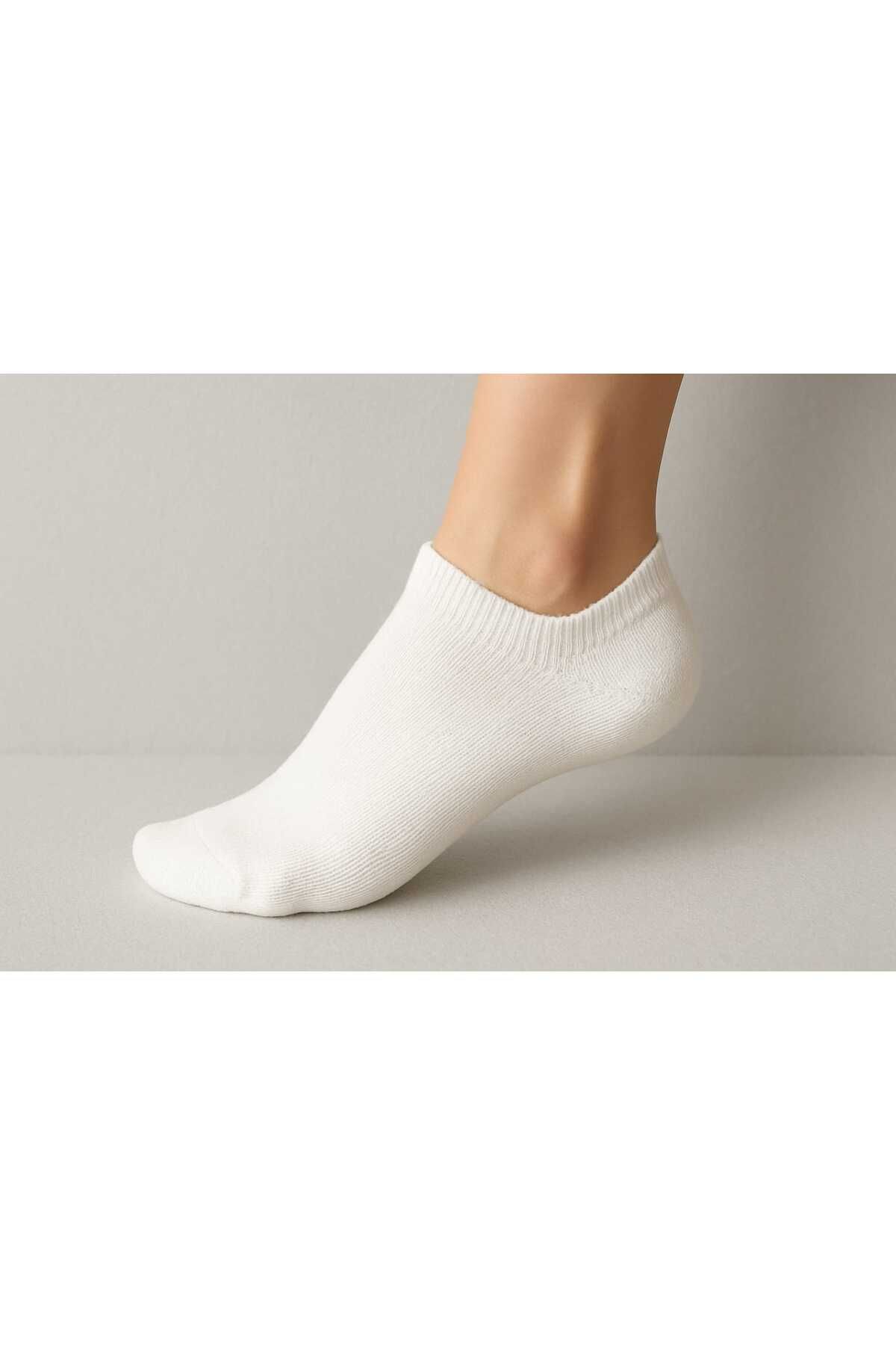 NESA 3' Çift Unisex - Pamuklu Kısa Patik Çorap