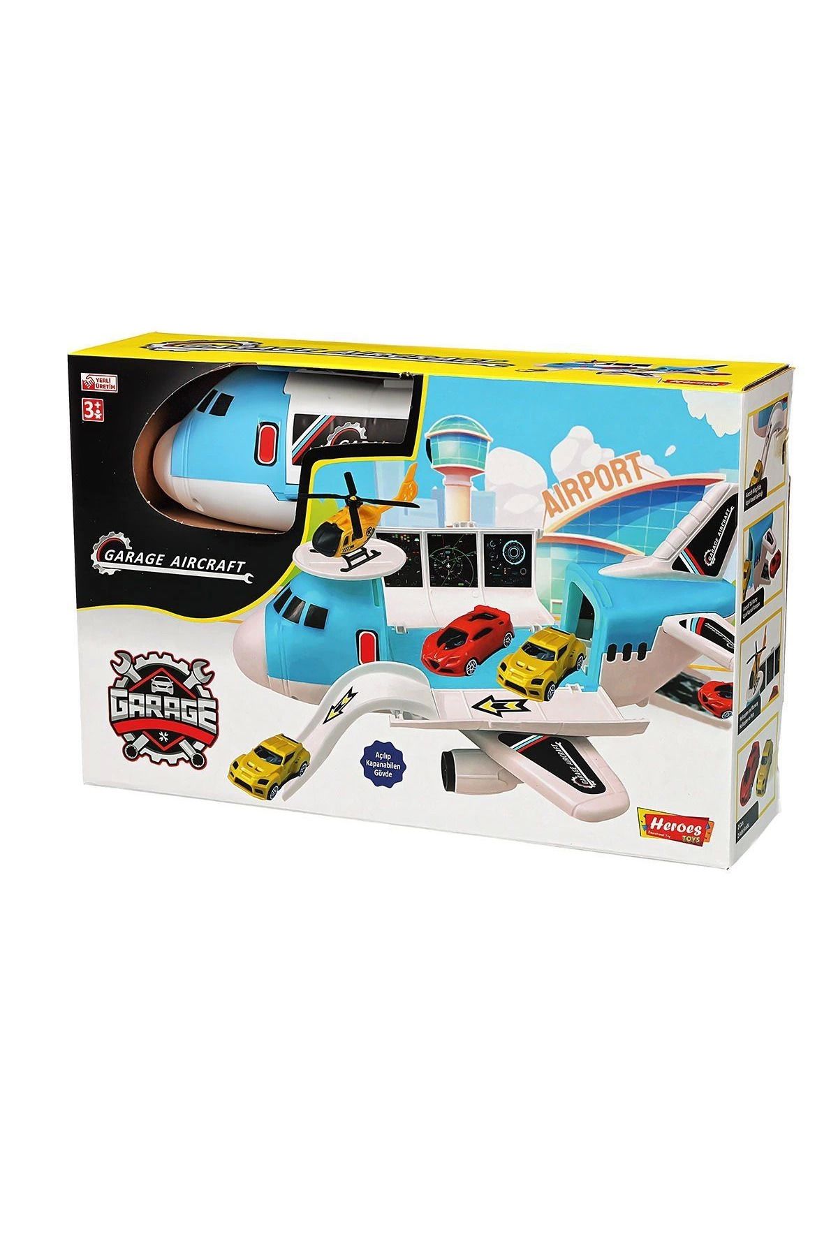 hayalimsah ERN-2012 Heroes Toys Uçak Garaj Seti