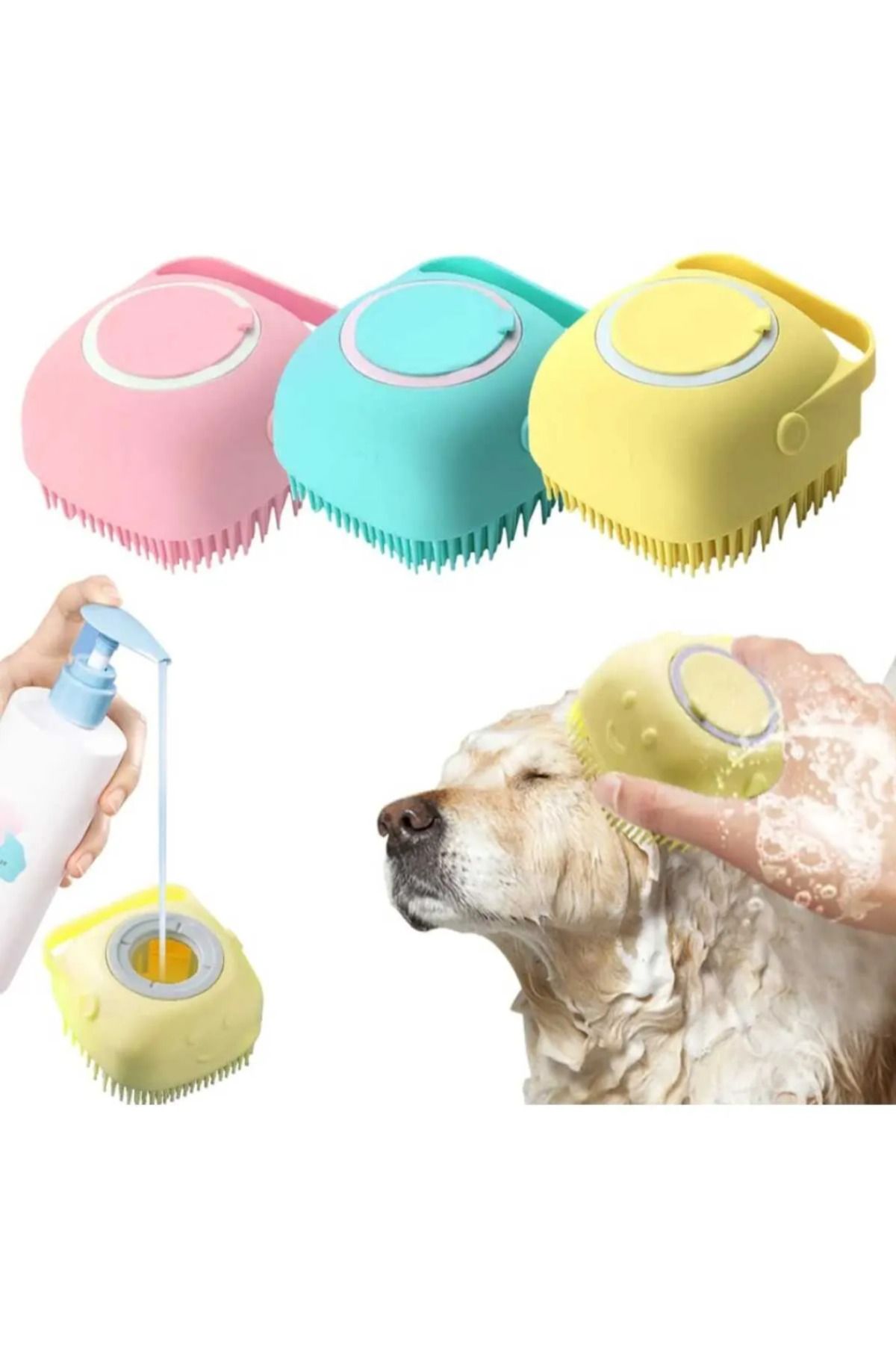 PETQUATRO Hazneli Kedi Ve Köpek Duş Kesesi