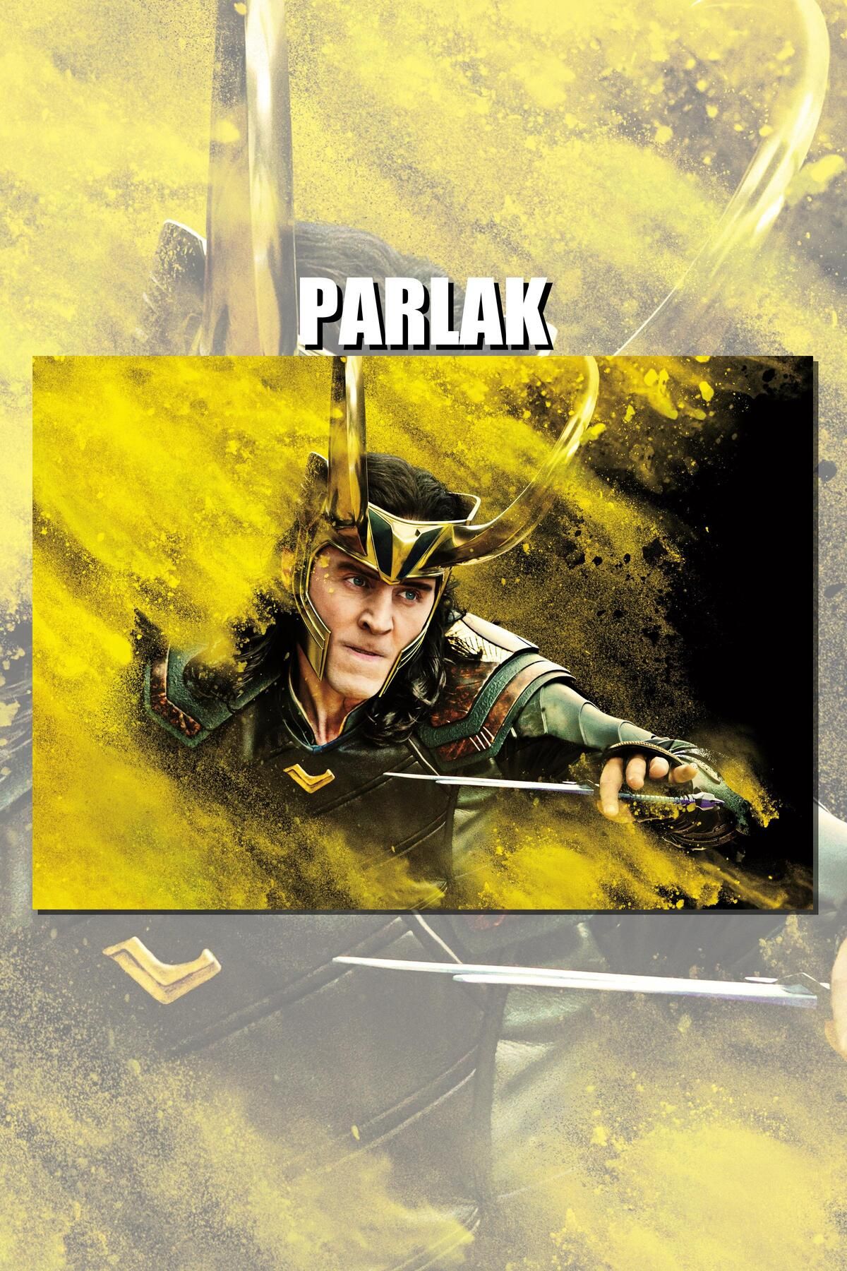 CALLWOOD Loki Çerçevesiz Dizi Posteri - Duvar Kağıdı Yüksek Kaliteli Baskı