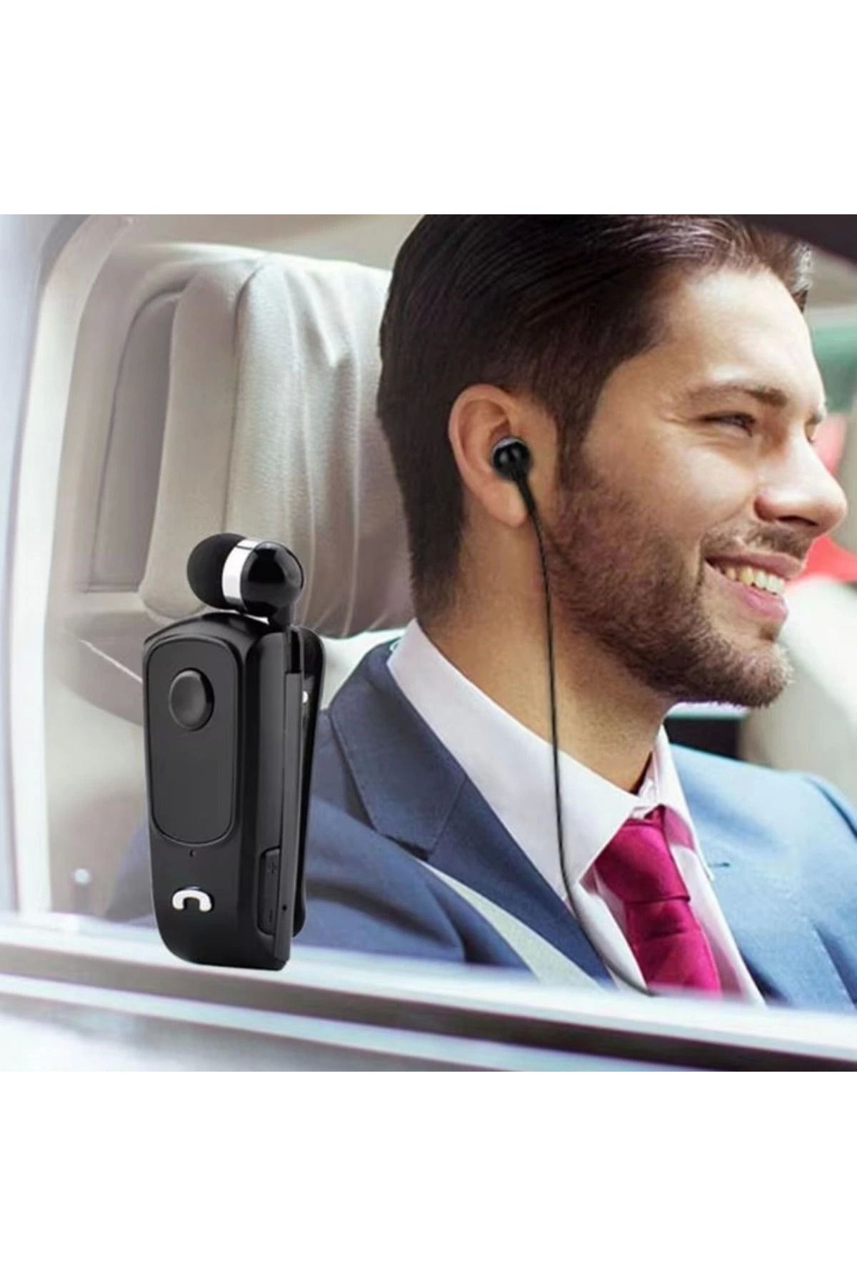 Angoravi Telefon Bağlantılı Makaralı Kulaklıklı Bluetooth Kulaklık