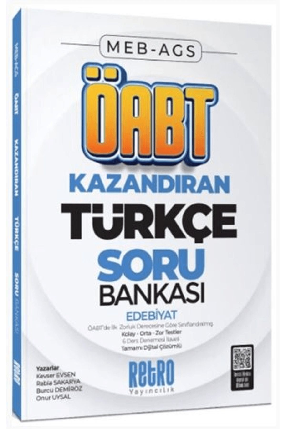 RETRO YAYINCILIK MEB AGS Türkçe Öğretmenliği Edebiyat Soru Bankası / Kolektif / Retro Yayıncılık / 9786259737096