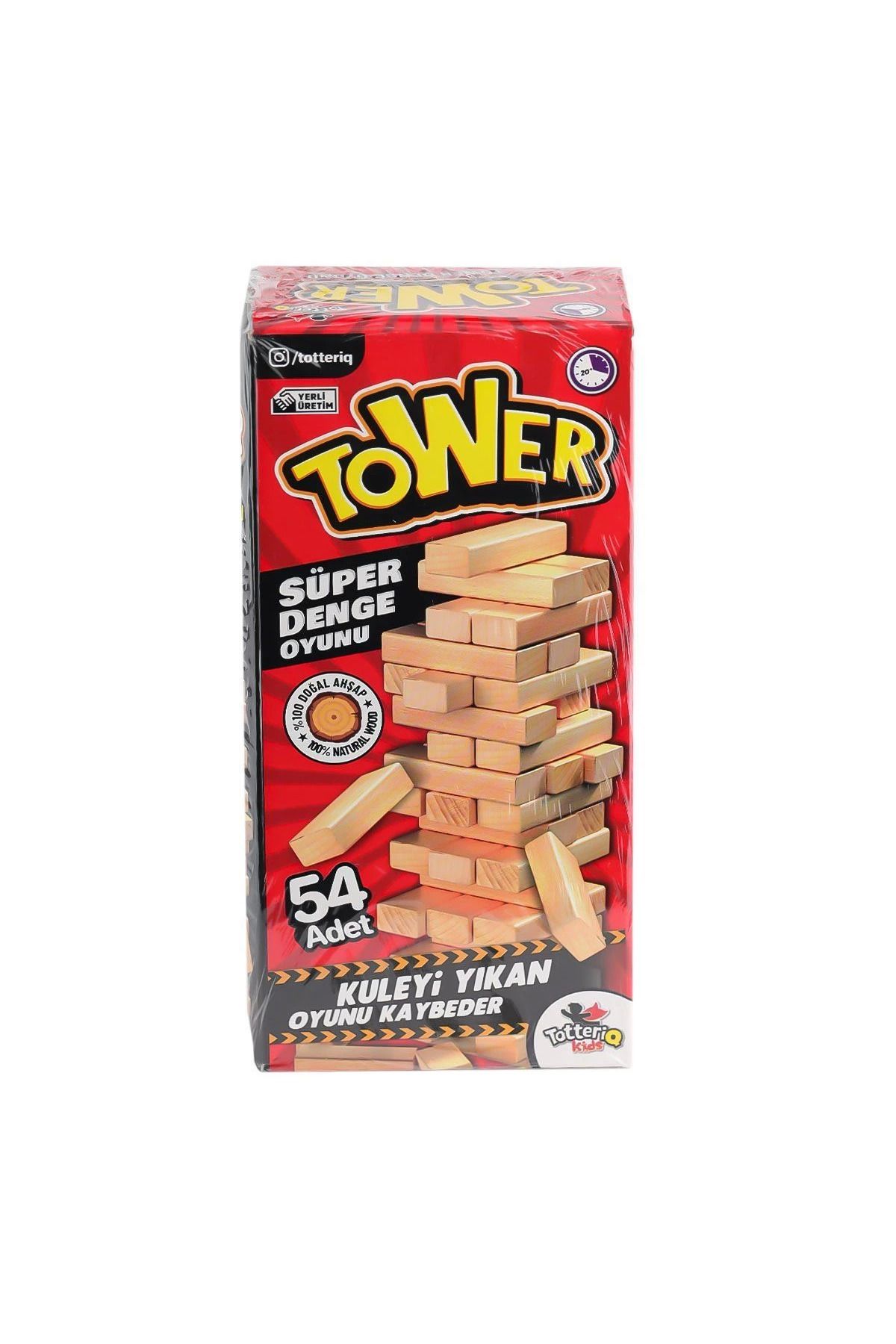 Angoravi 7314 Tower Denge Oyunu 54 Parça -Totteriq