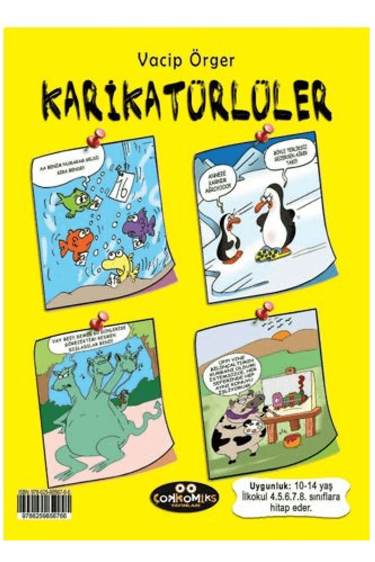 ÇOKKOMİKS YAYINLARI Karikatürlüler / Vacip Örger / Çokkomiks Yayınları / 9786259856766