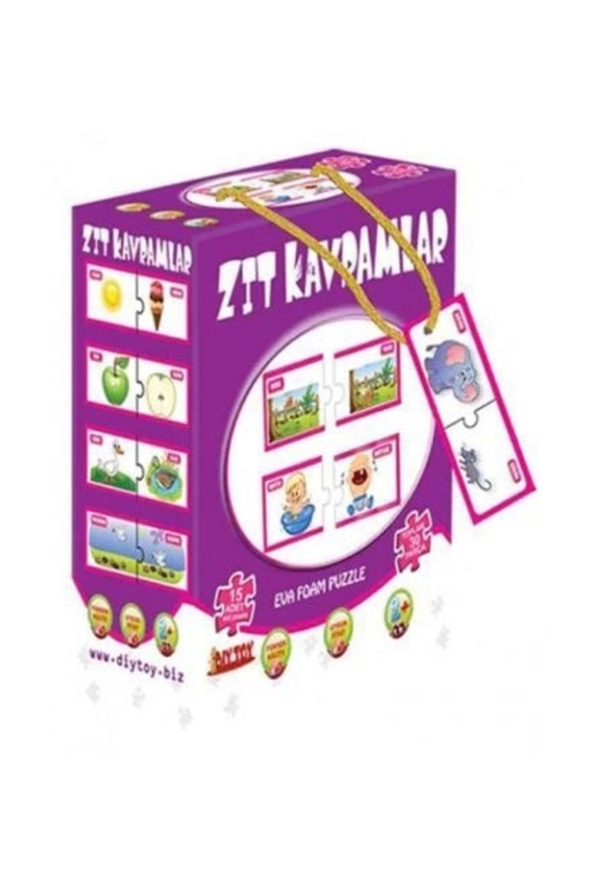 Angoravi 2945 DıyToy ZIT KAVRAMLAR KUTULU 2 Lİ