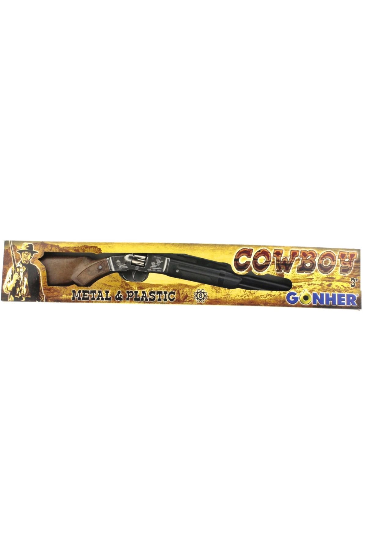 MT29 GİYİM Gonher 8'li Plastik Kowboy Tüfeği