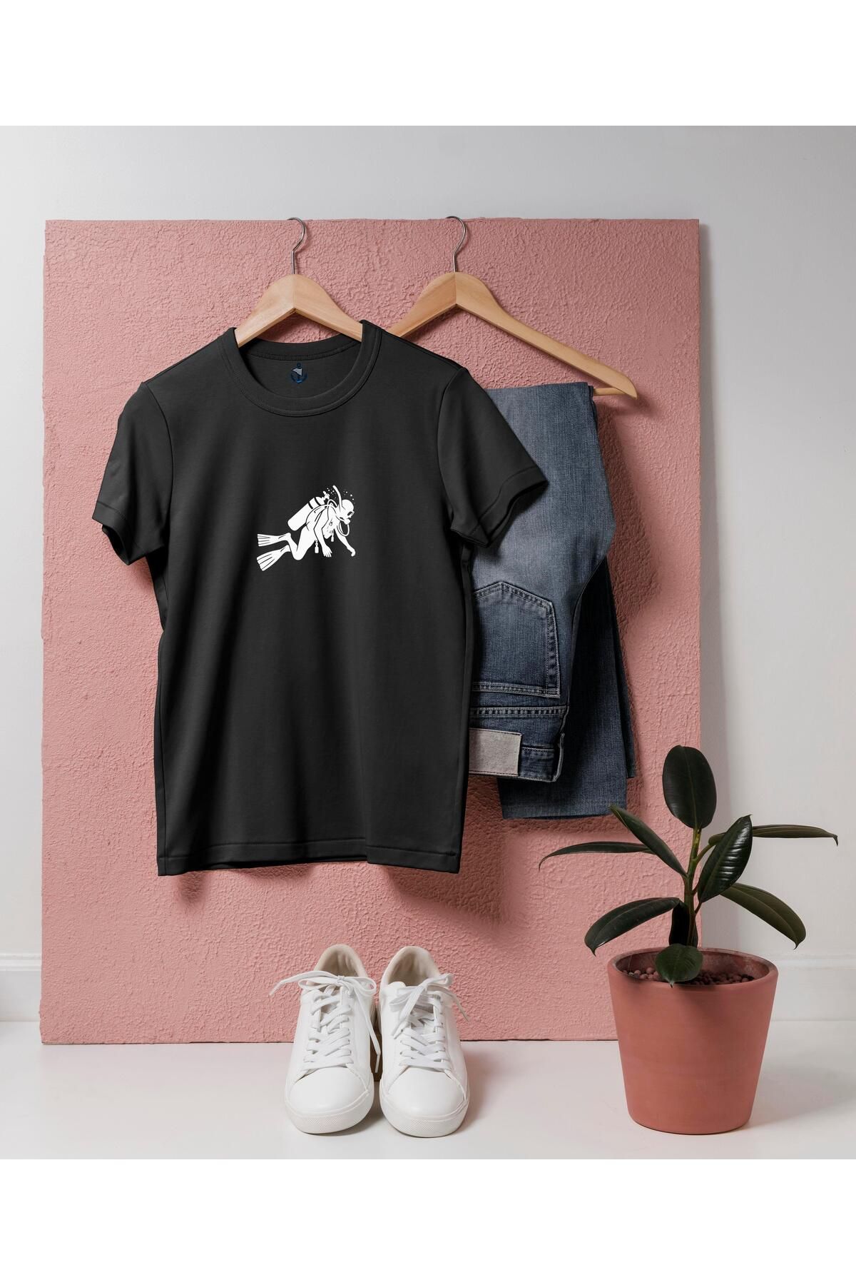 bahriyeli.jpeg Oversize Birinci Sınıf Dalgıç / Diver Tasarım unisex T-shirt
