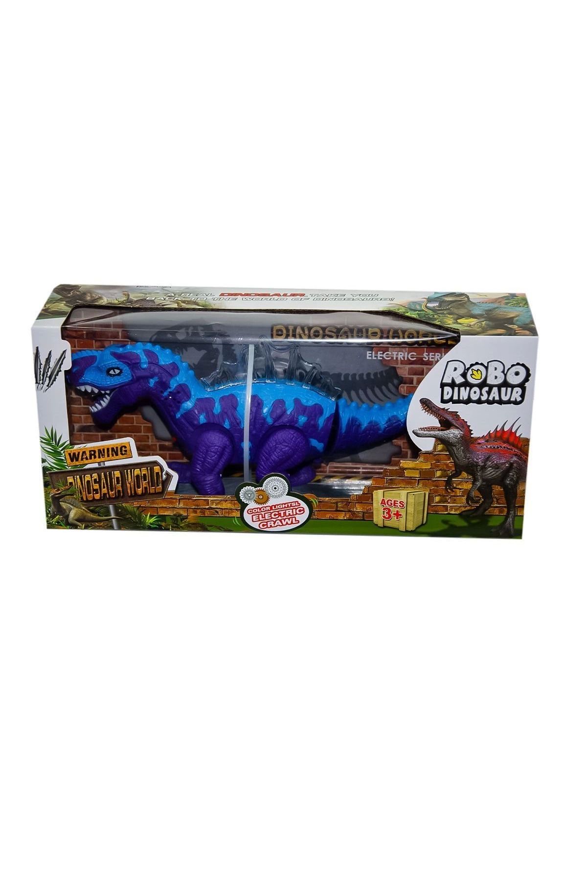 Angoravi 272-003ABC Kutulu Pilli Sesli Işıklı Dinozor 24 - Can-Em Oyuncak