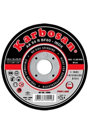 Genel Markalar 10 Adet Krb 115x1.0x22 Mm Inox Kesici Taş