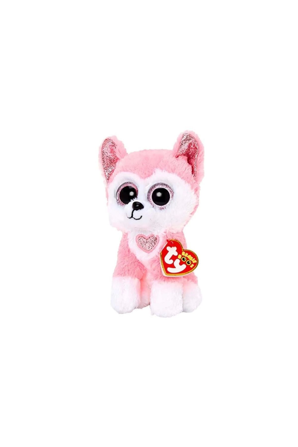 Angoravi TY Beanie Hunk Husky Pink Reg